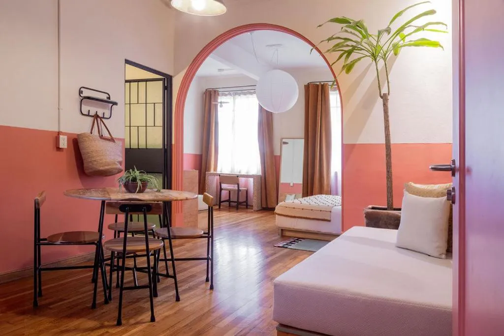 Bed in Hotel San Fernando