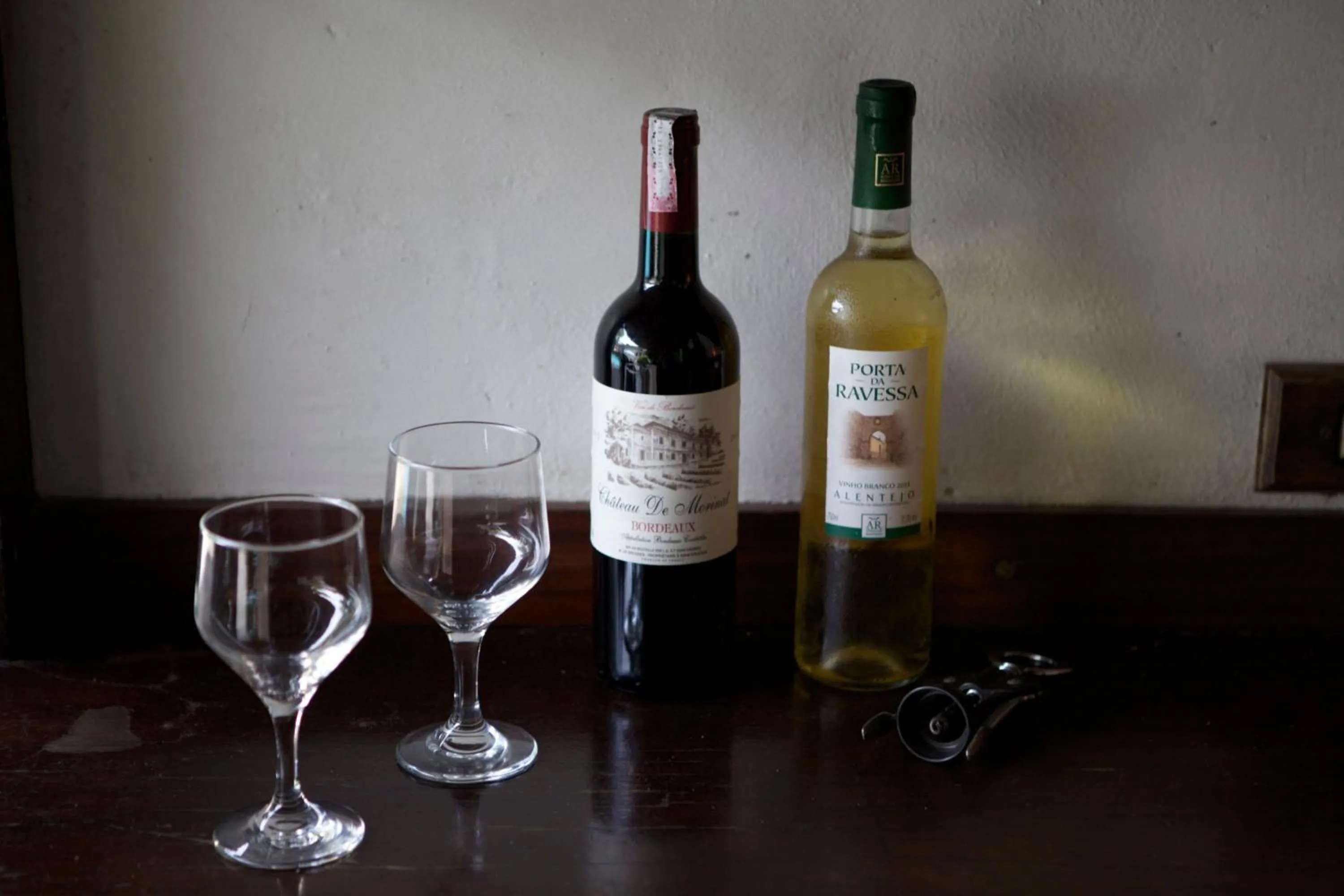 Alcoholic drinks in Villa Laurinda
