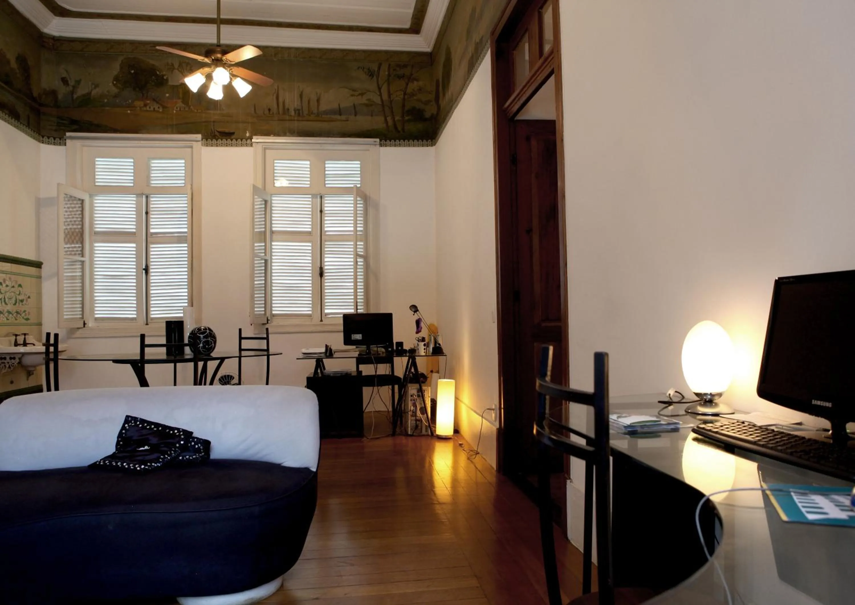 Lobby or reception, Bed in Villa Laurinda
