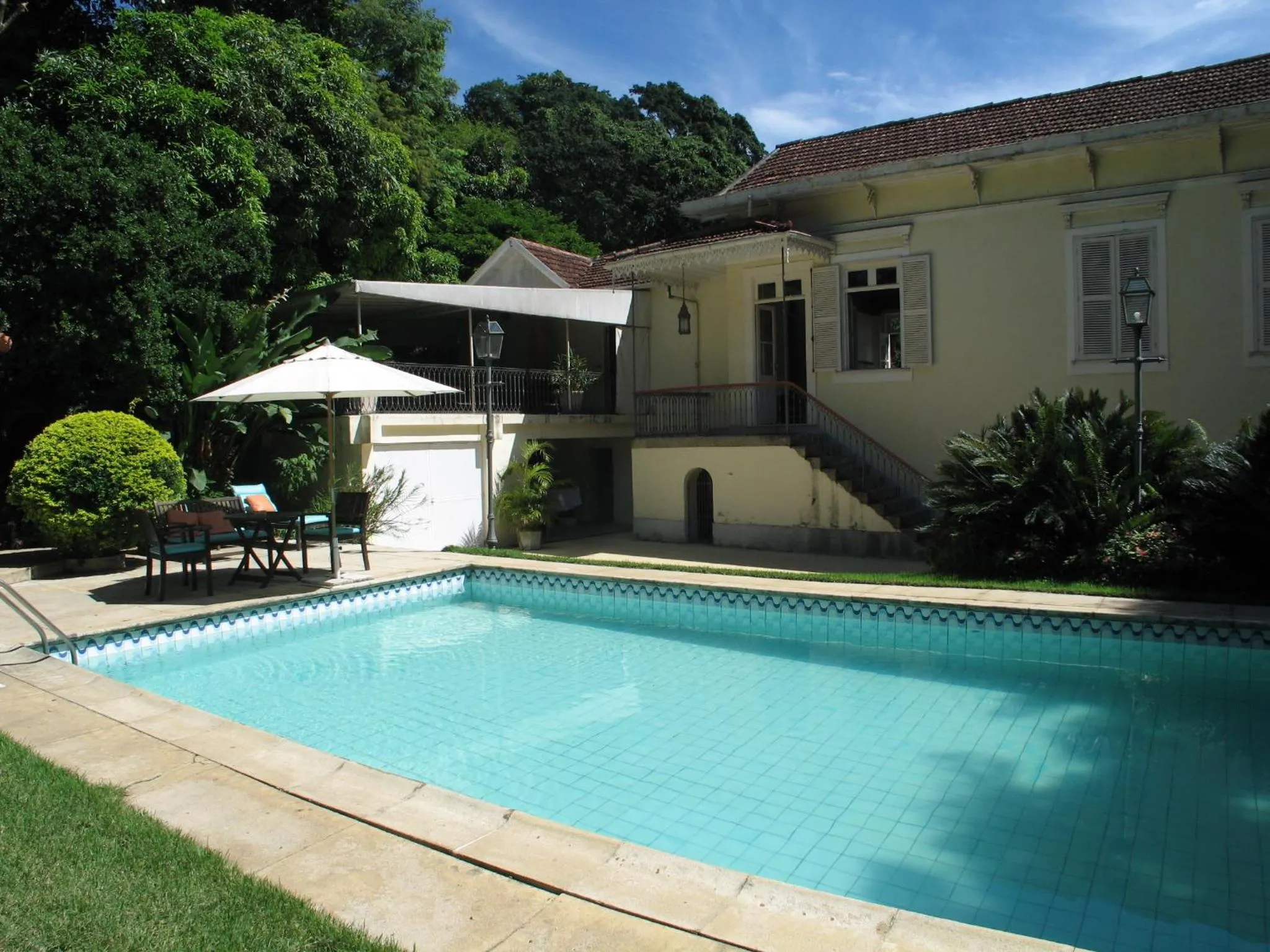 Garden view in Villa Laurinda