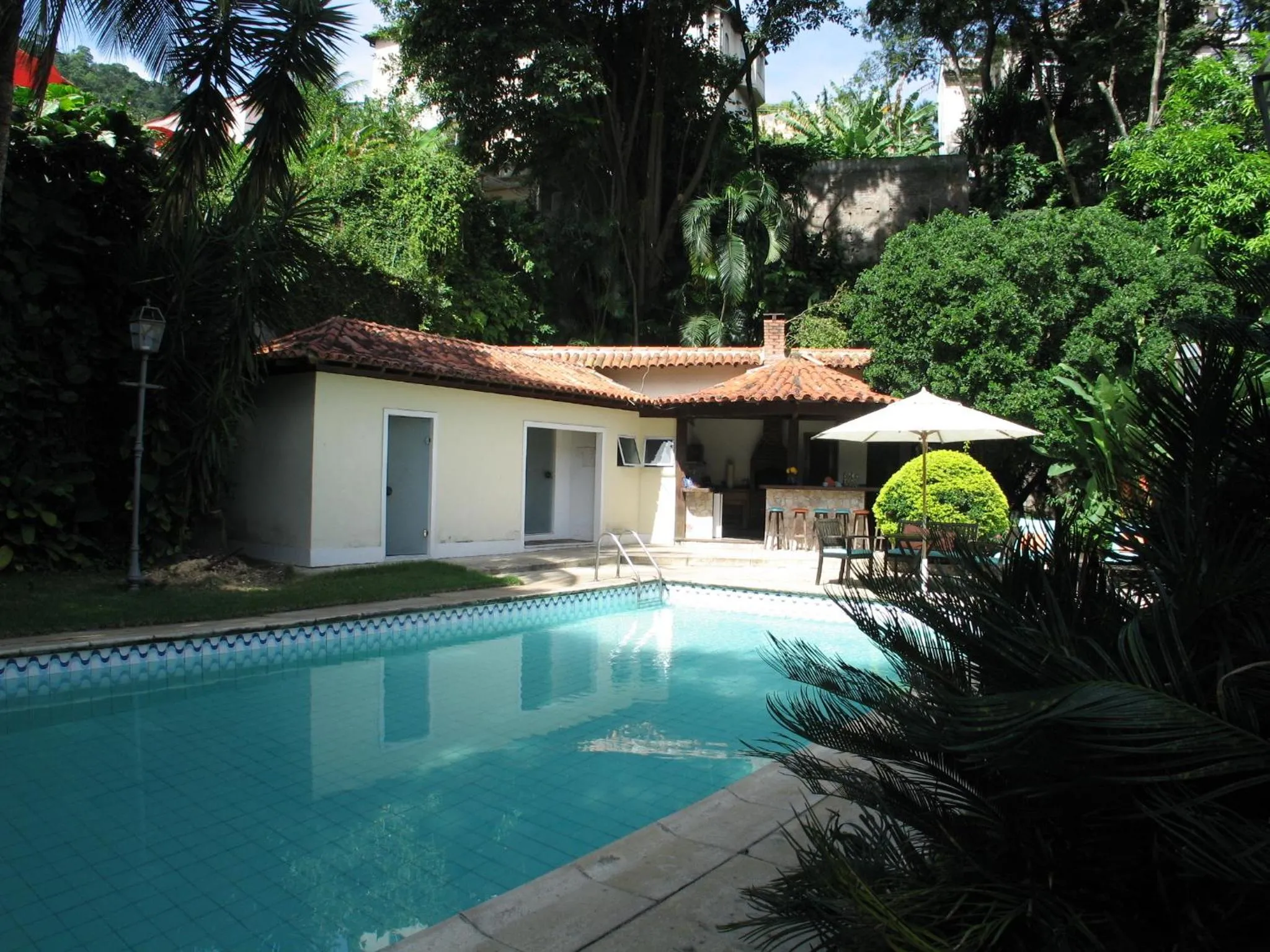 Garden view in Villa Laurinda