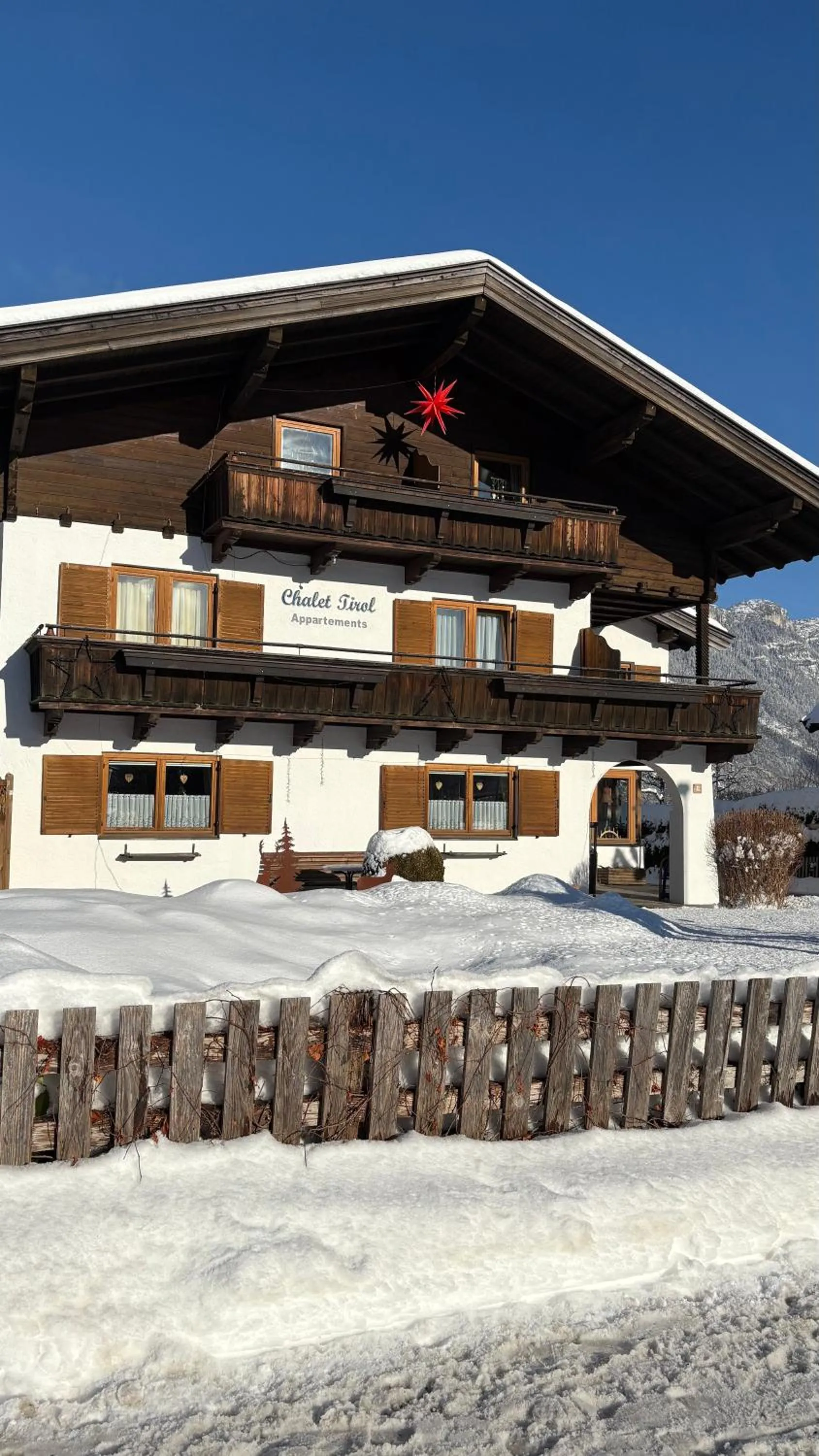 Property building in Chalet Tirol Waidring