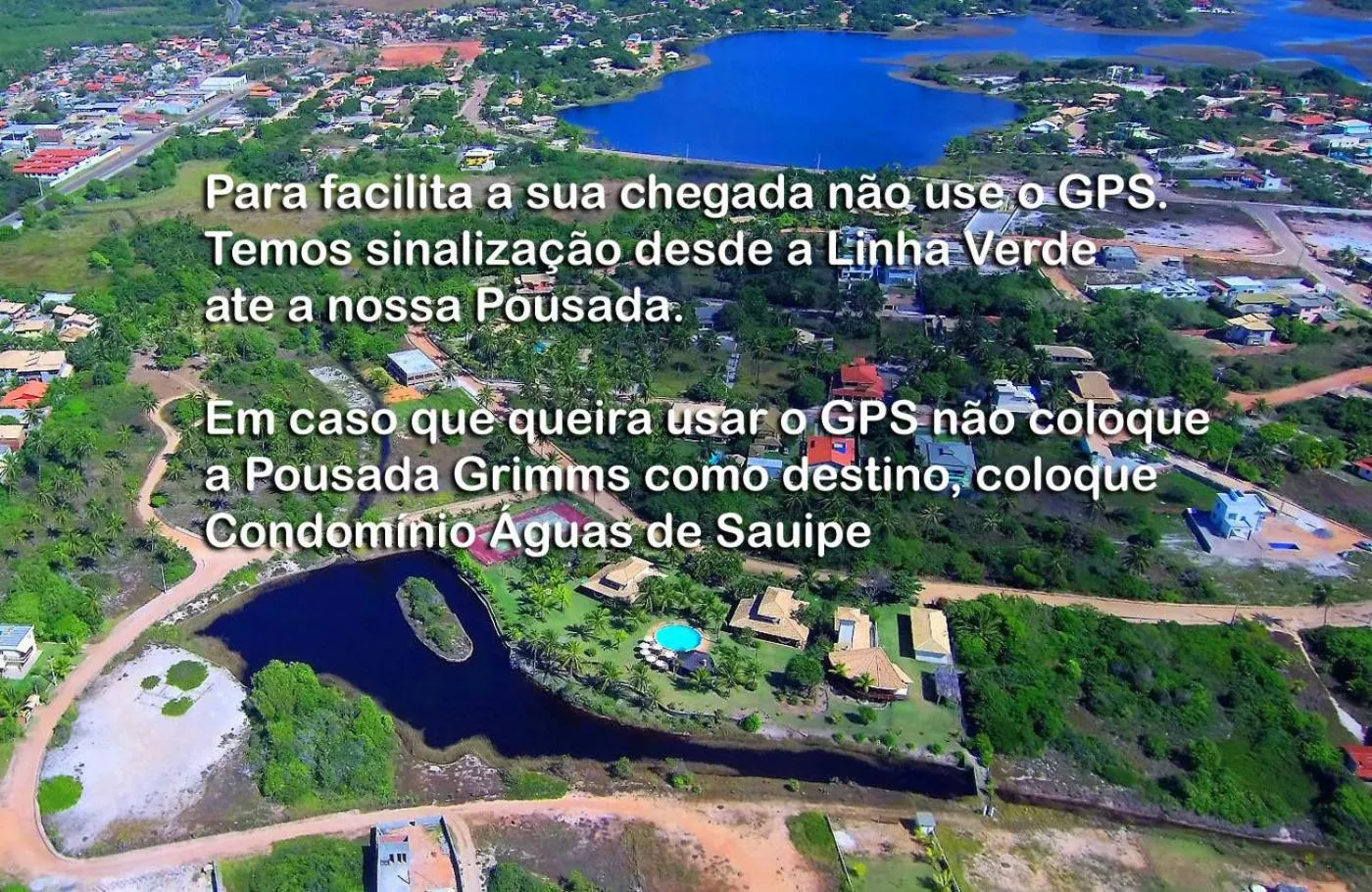 Bird's eye view in Grimms Pousada de Contos