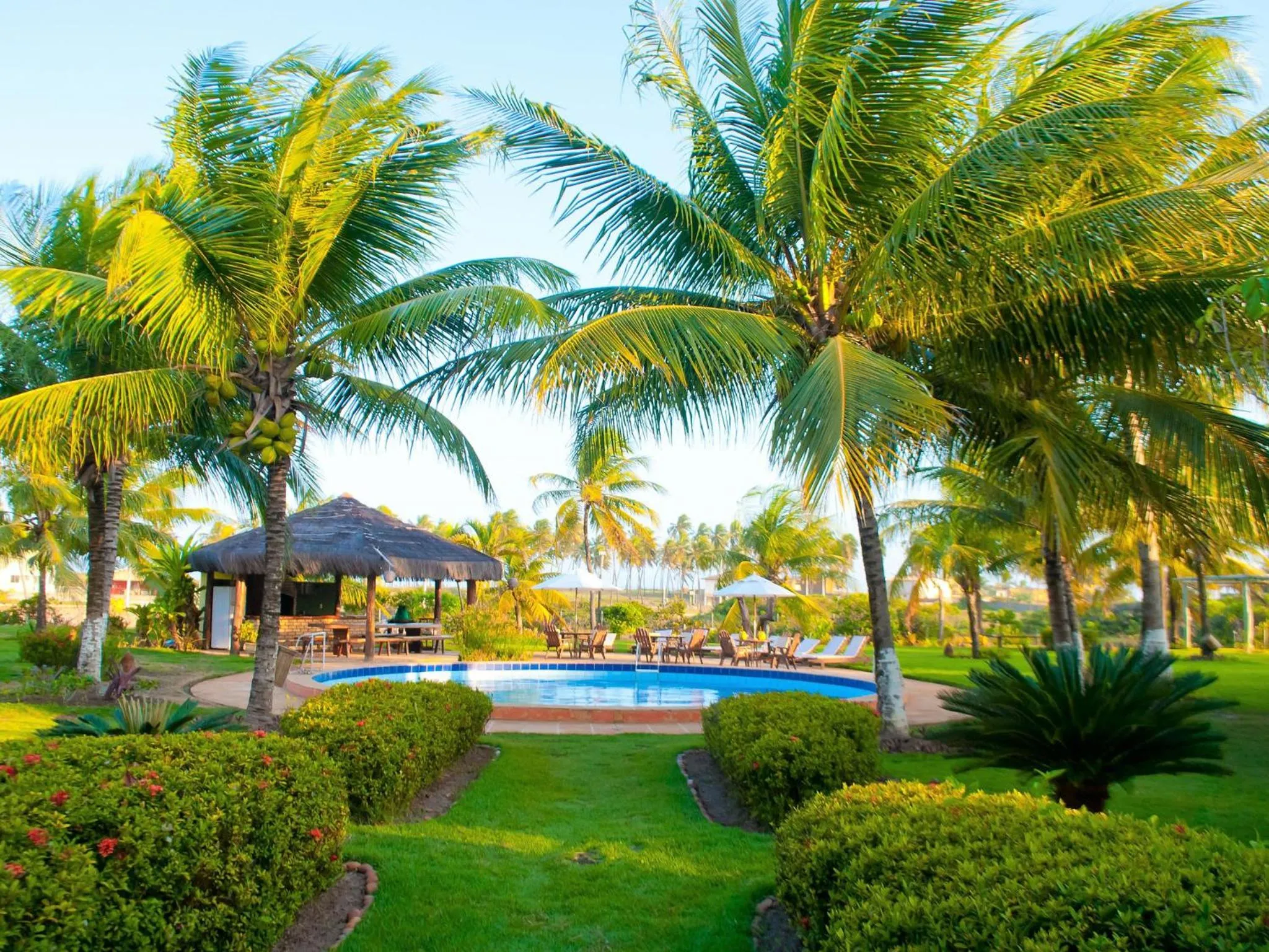 Swimming pool in Grimms Pousada de Contos