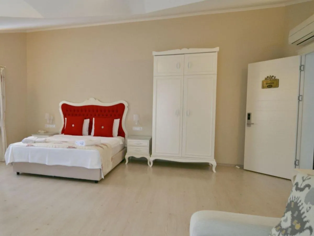 Bed in Göcek Naz Hotel