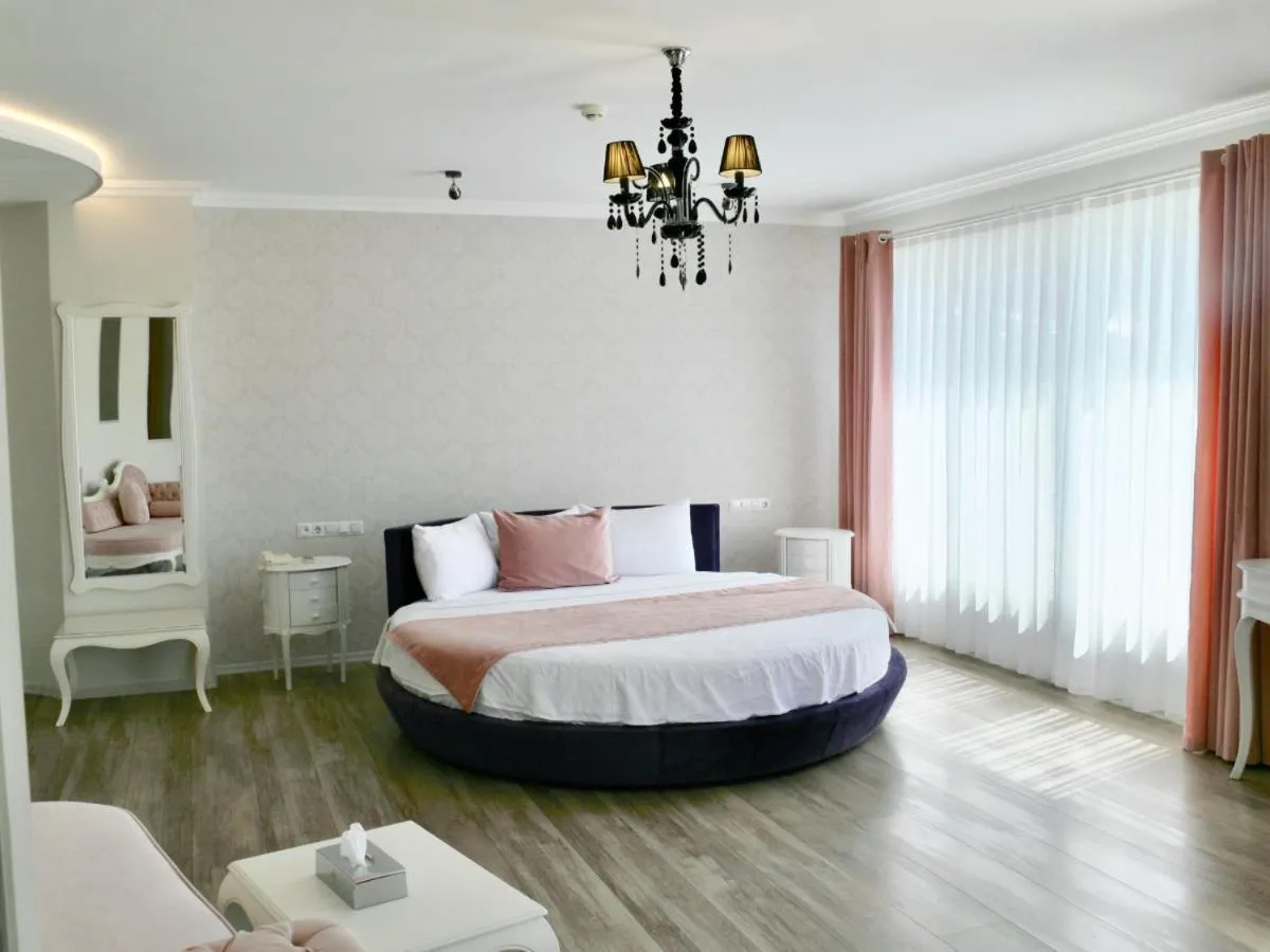 Bed in Göcek Naz Hotel