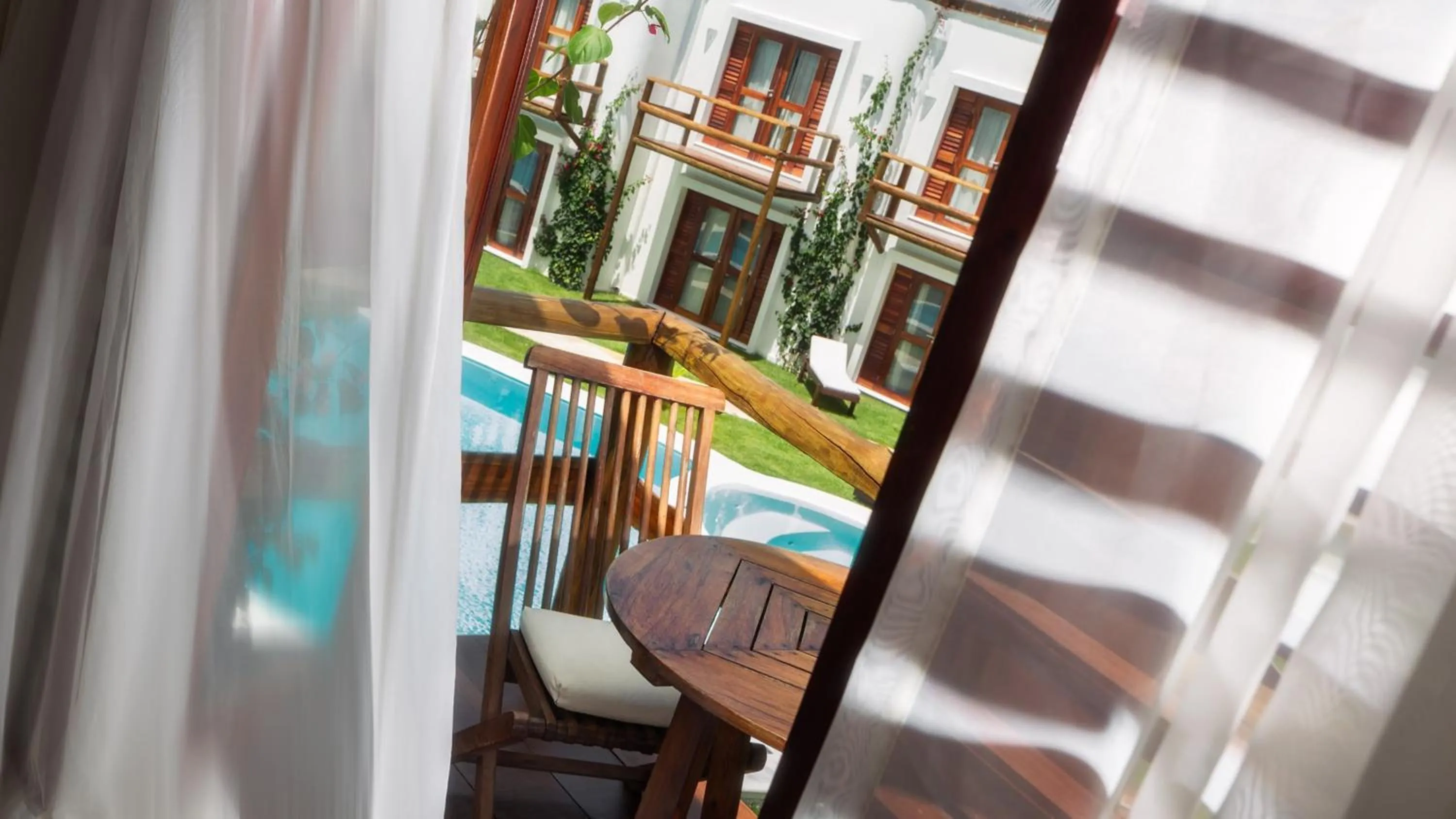 Balcony/Terrace in Blue Residence Hotel