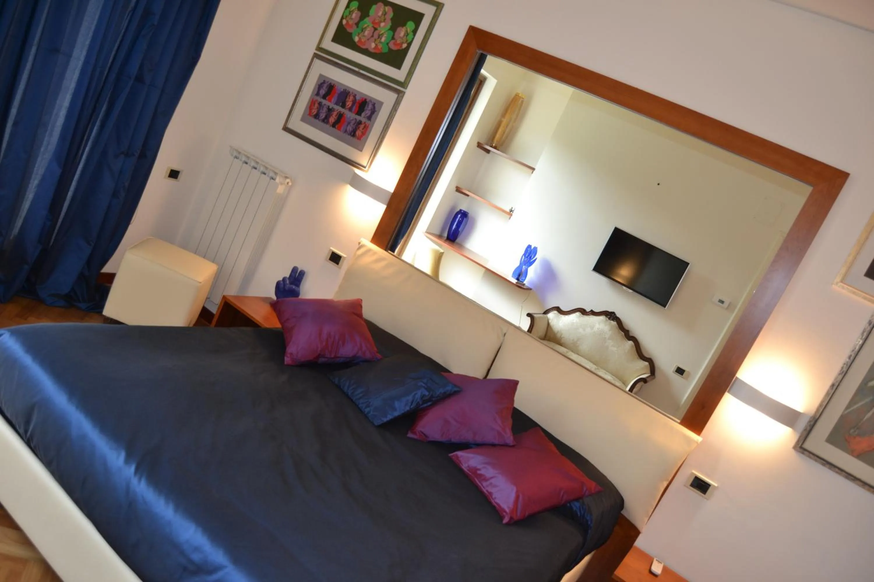 Bed in Villa Zagara Luxury Bed And Breakfast