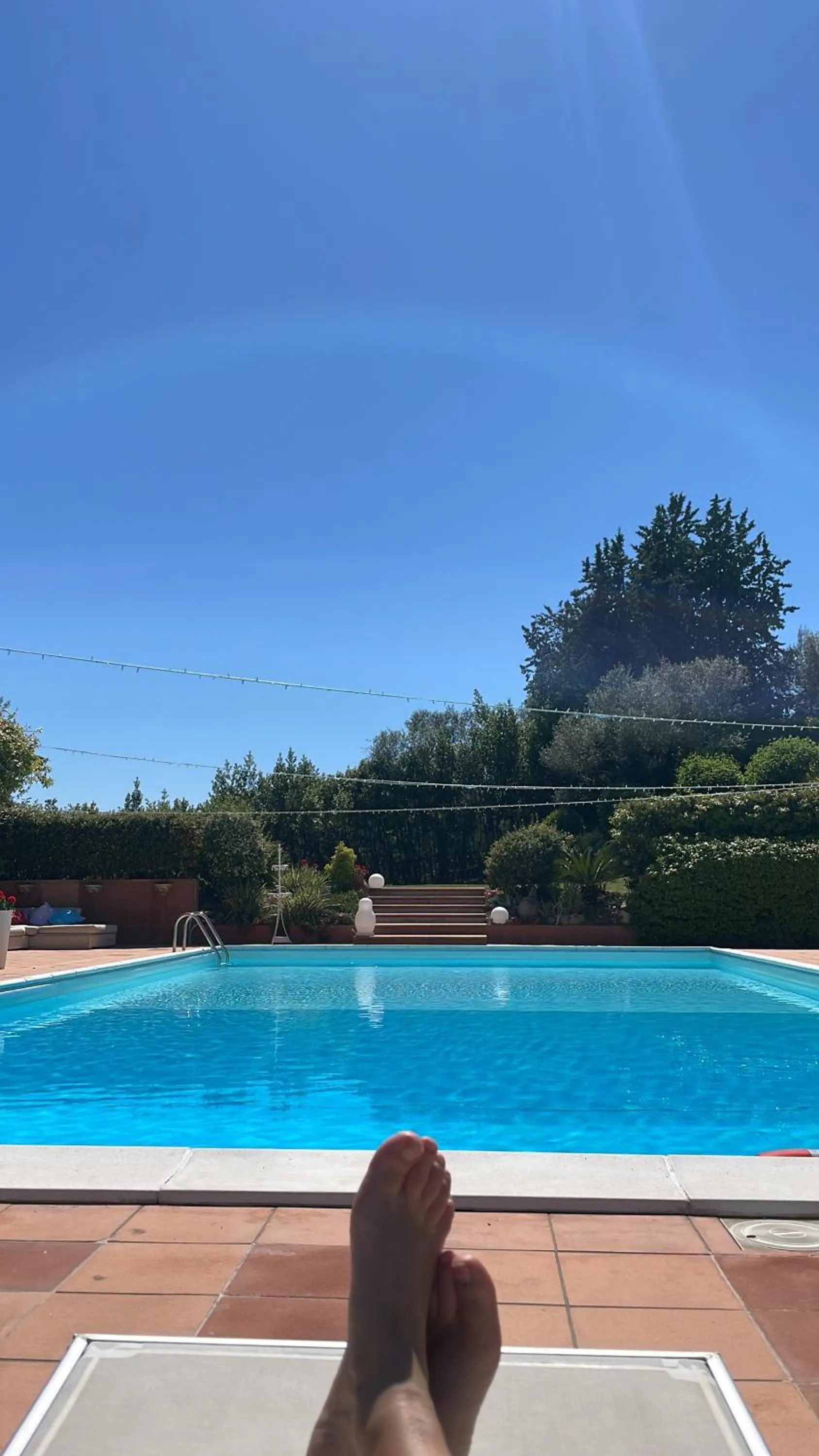 Swimming pool in Villa Zagara Luxury Bed And Breakfast