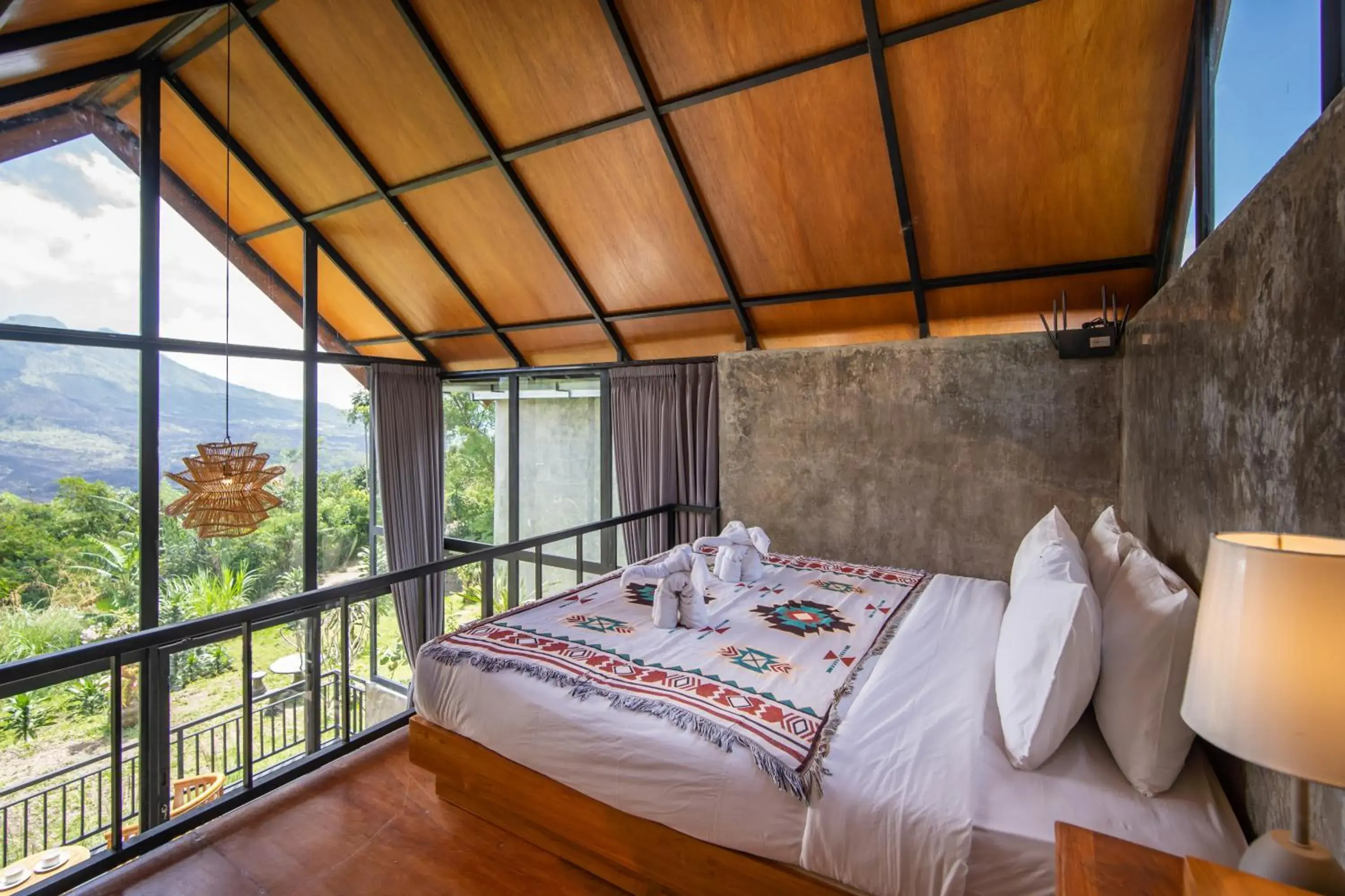 Double Room with Mountain View in Mountain Peak Kintamani Double Room with Mountain View in Mountain Peak Kintamani