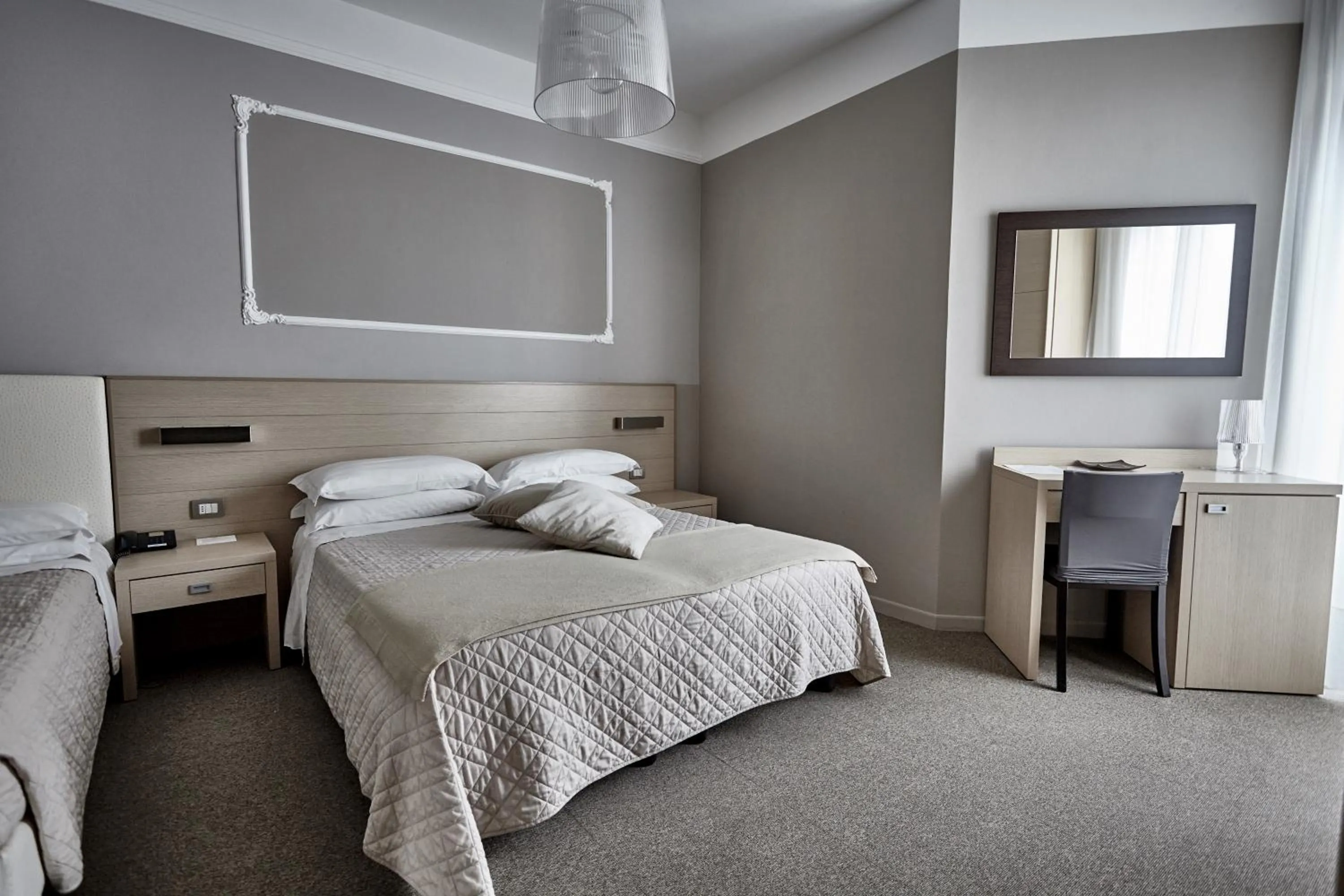 Bed in Rouge Hotel International