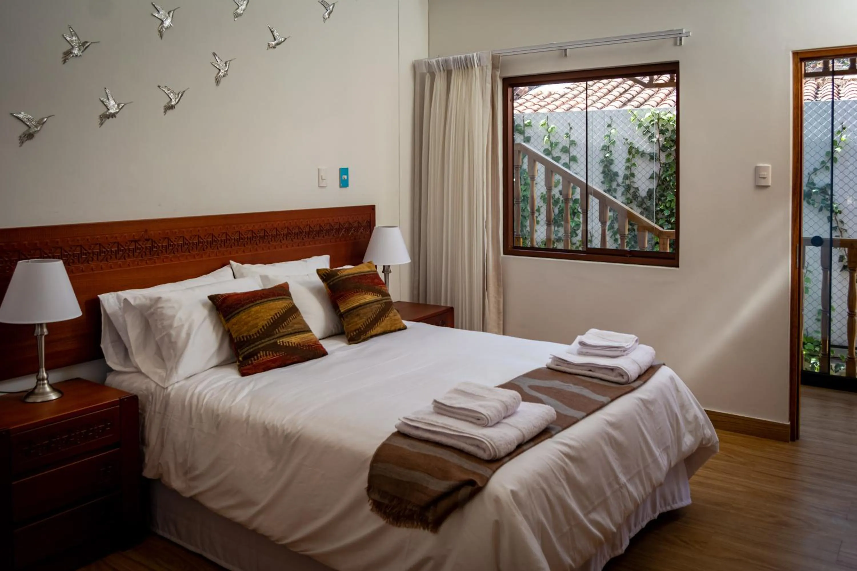 Bed in Inkantari Boutique Hotel
