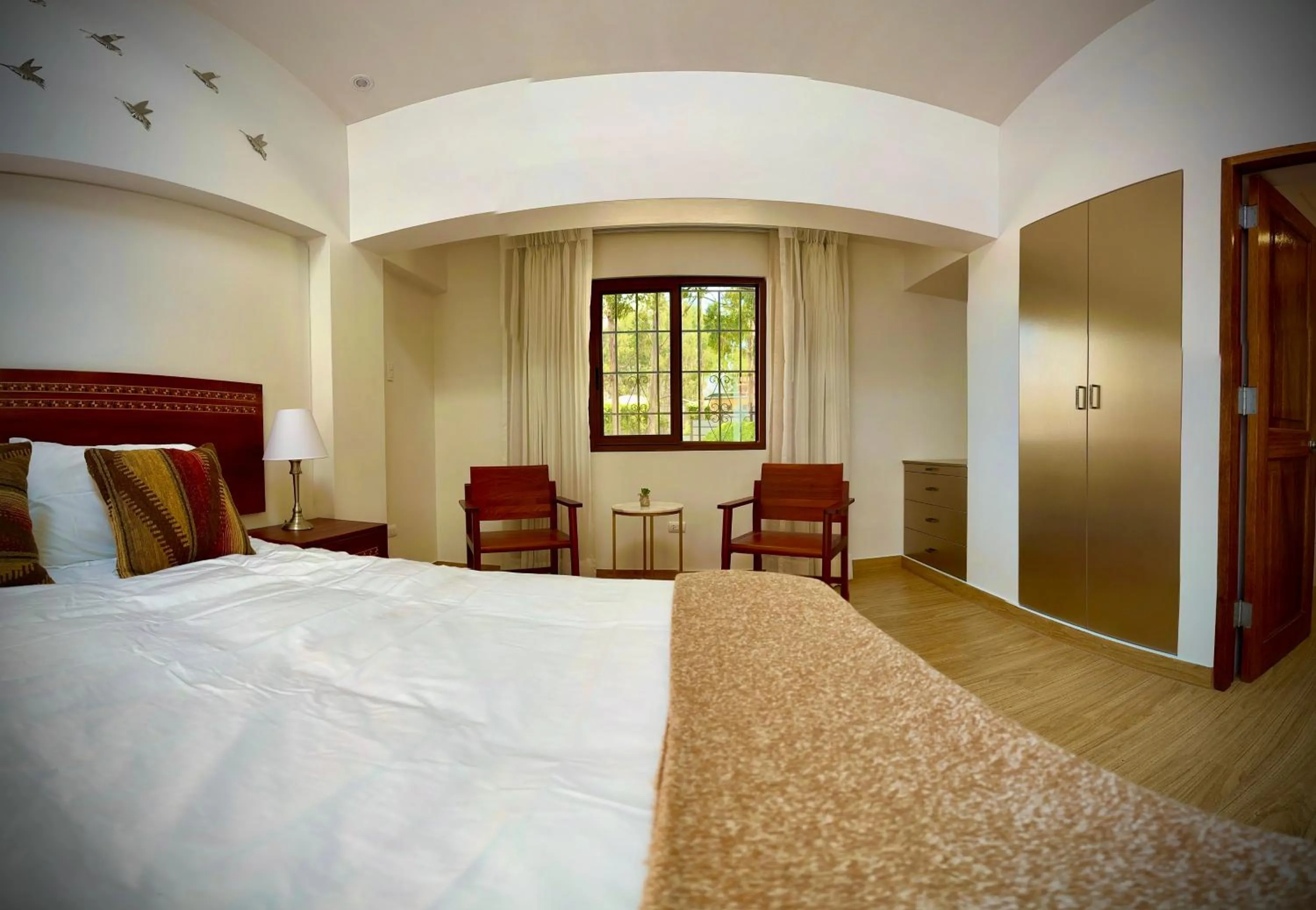 Bed in Inkantari Boutique Hotel