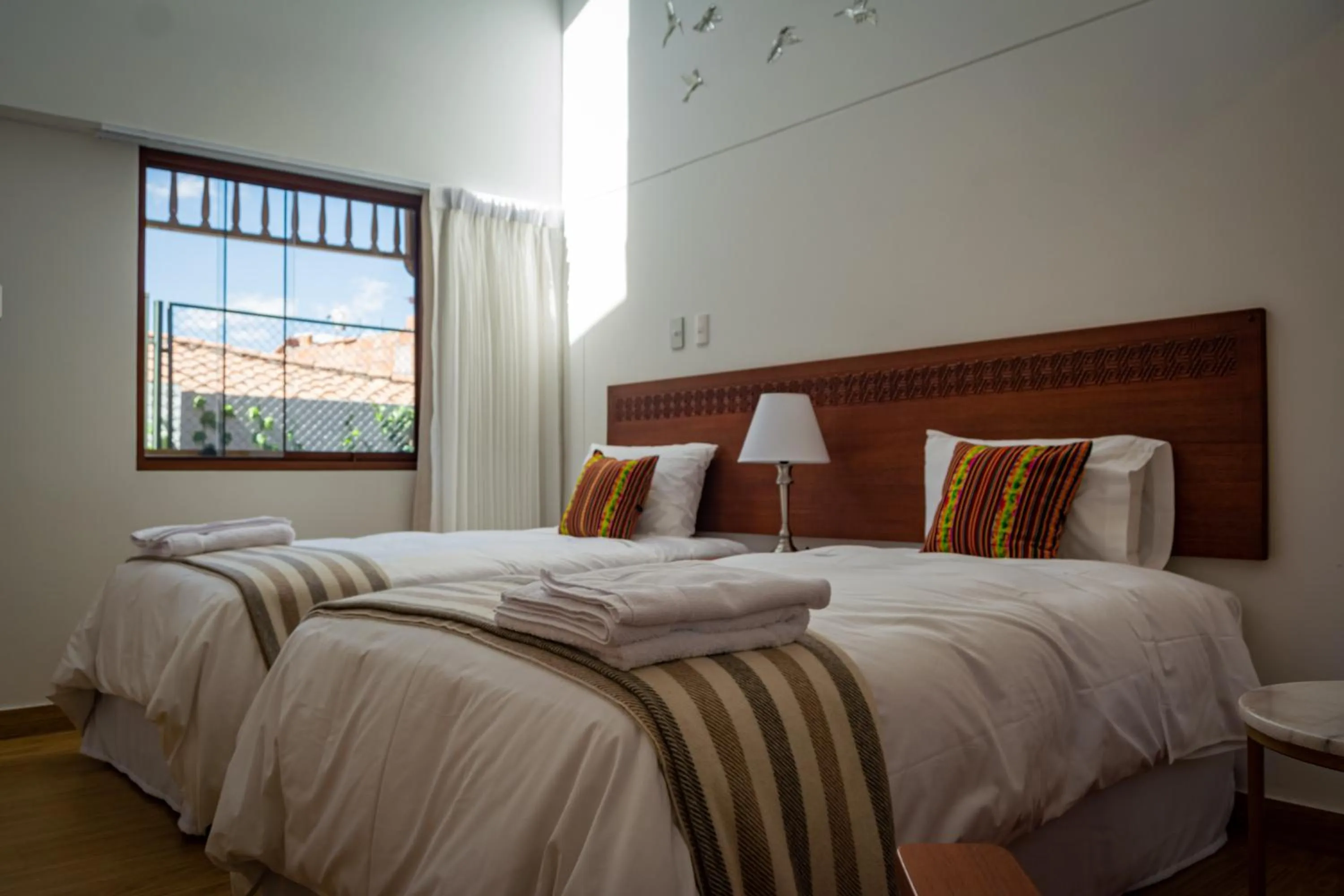 Bed in Inkantari Boutique Hotel