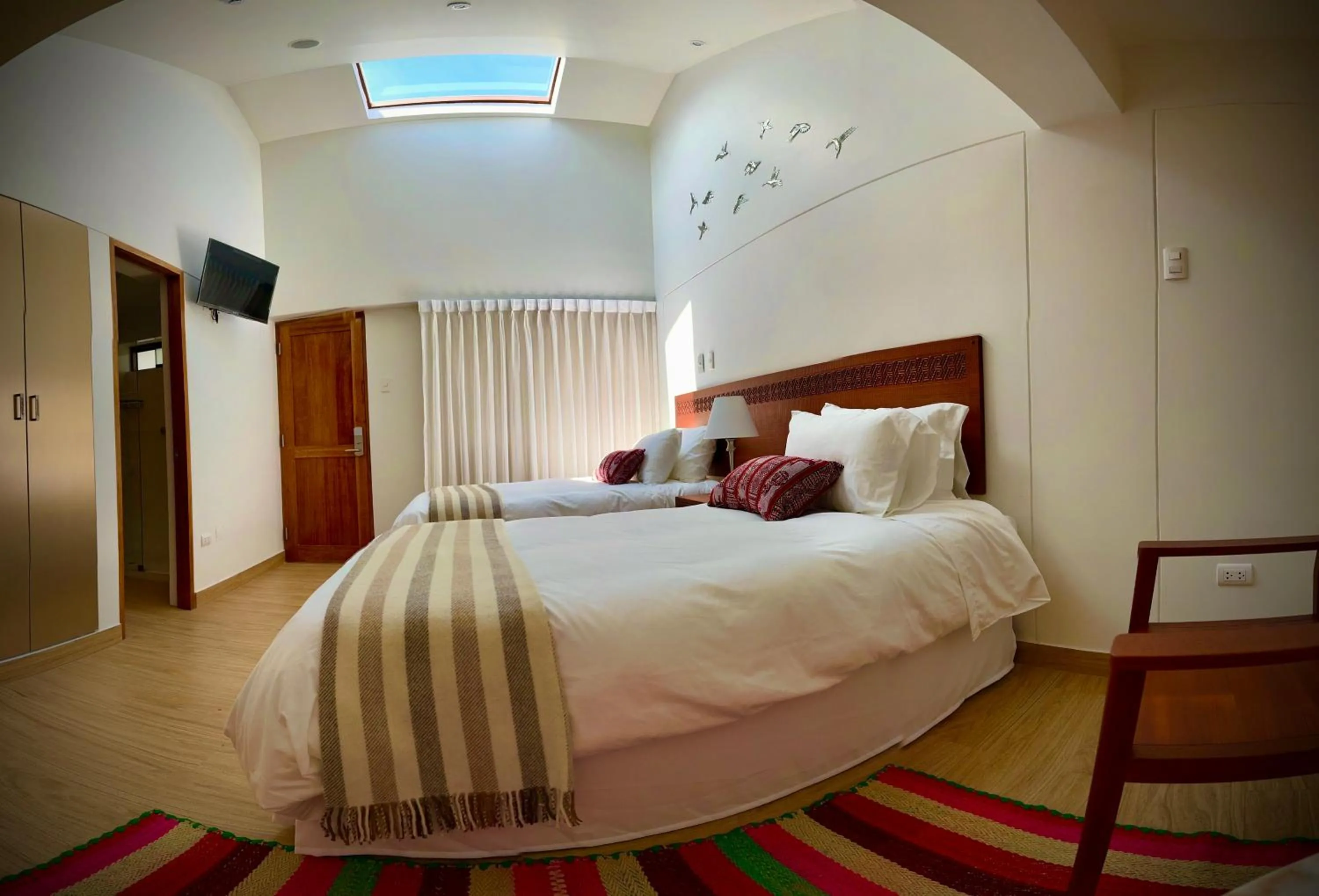 Bed in Inkantari Boutique Hotel