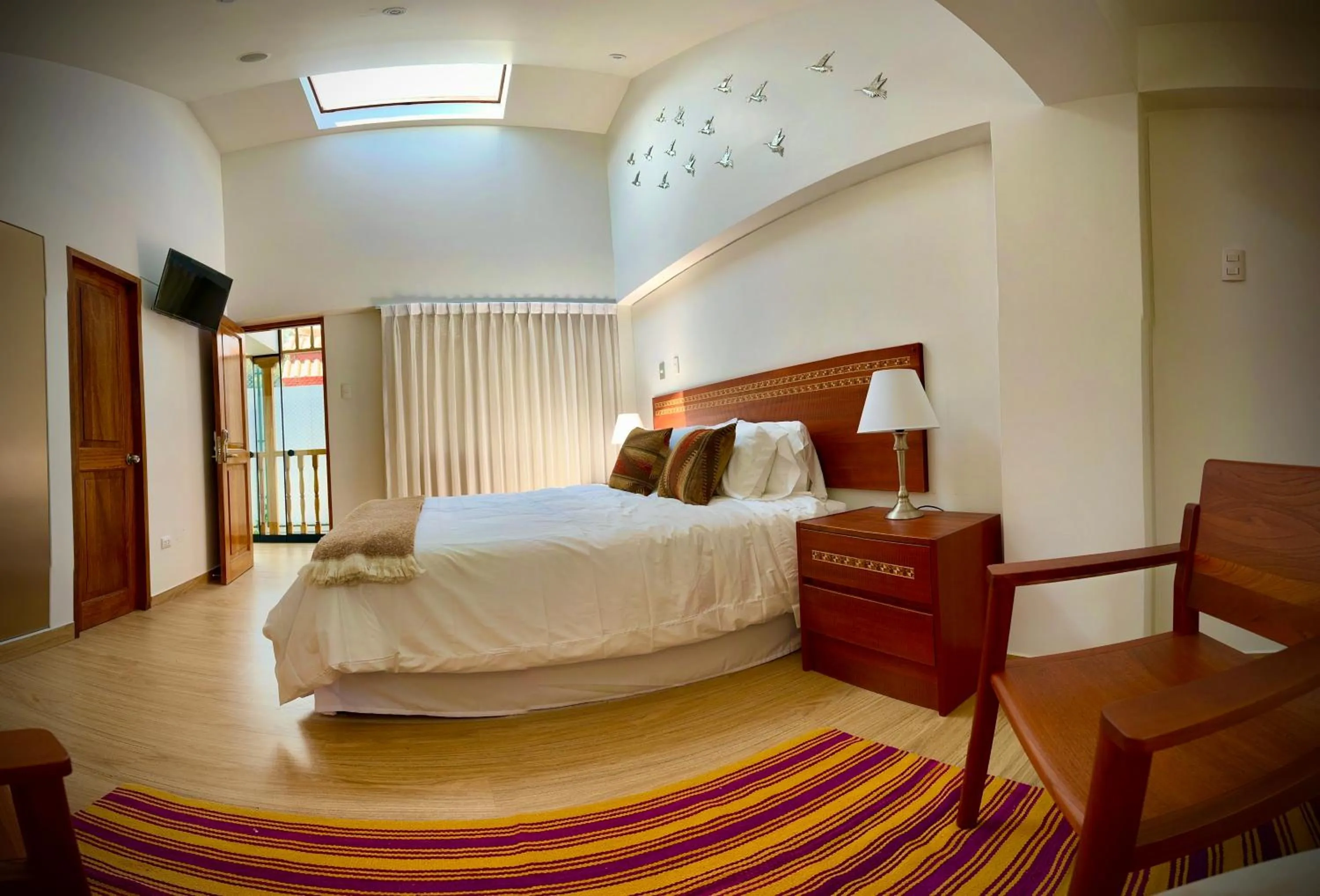 Bed in Inkantari Boutique Hotel