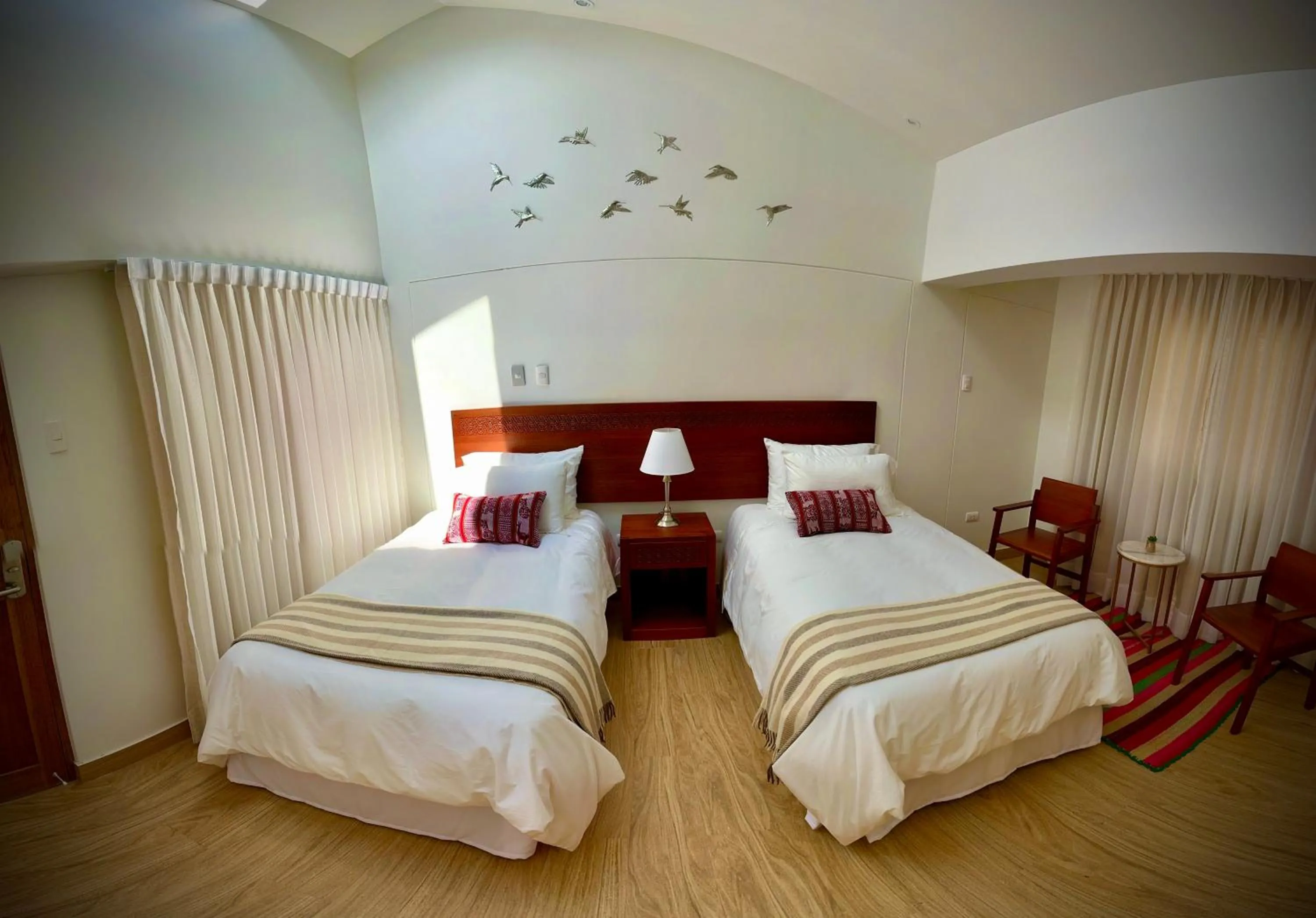 Bed in Inkantari Boutique Hotel