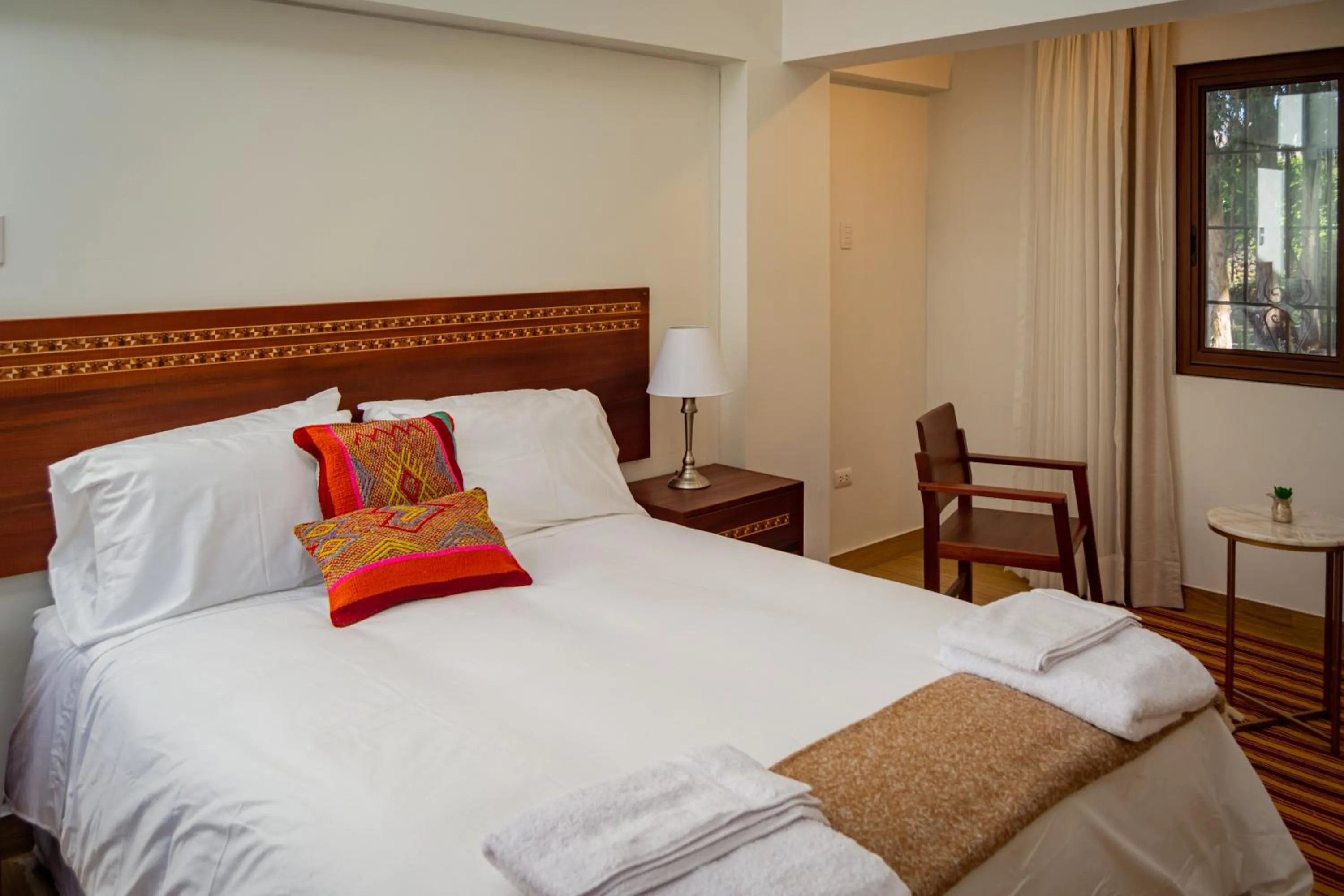 Bed in Inkantari Boutique Hotel