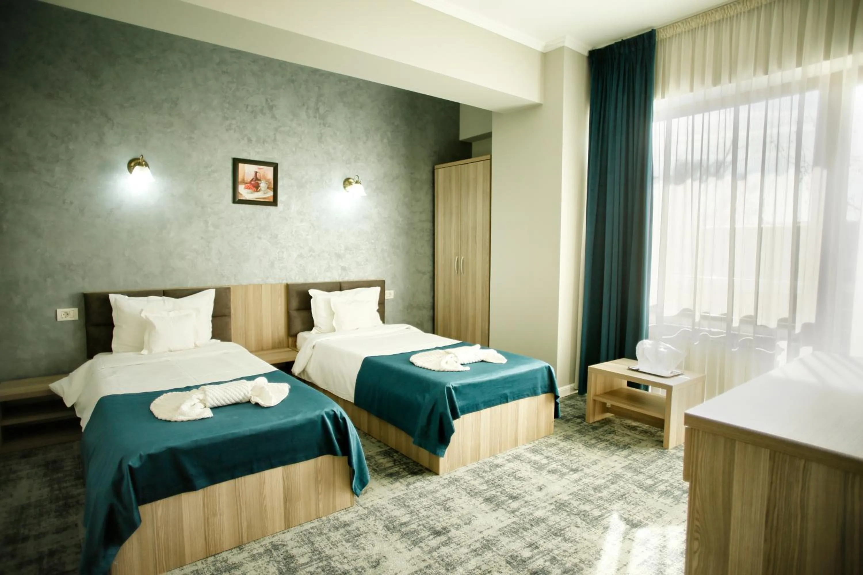 Photo of the whole room, Bed in Hotel Agapi Mamaia