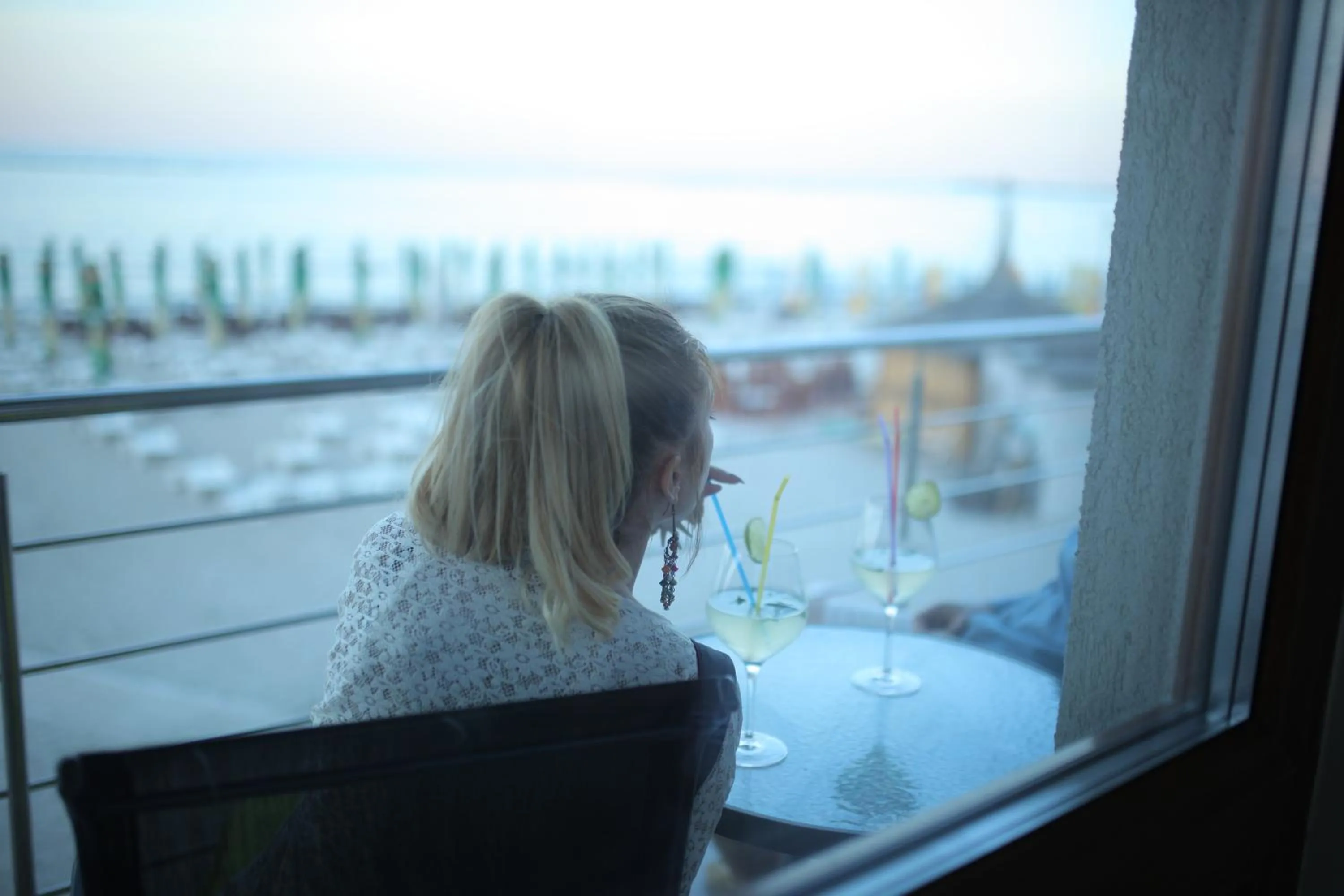 Balcony/Terrace in Hotel Agapi Mamaia