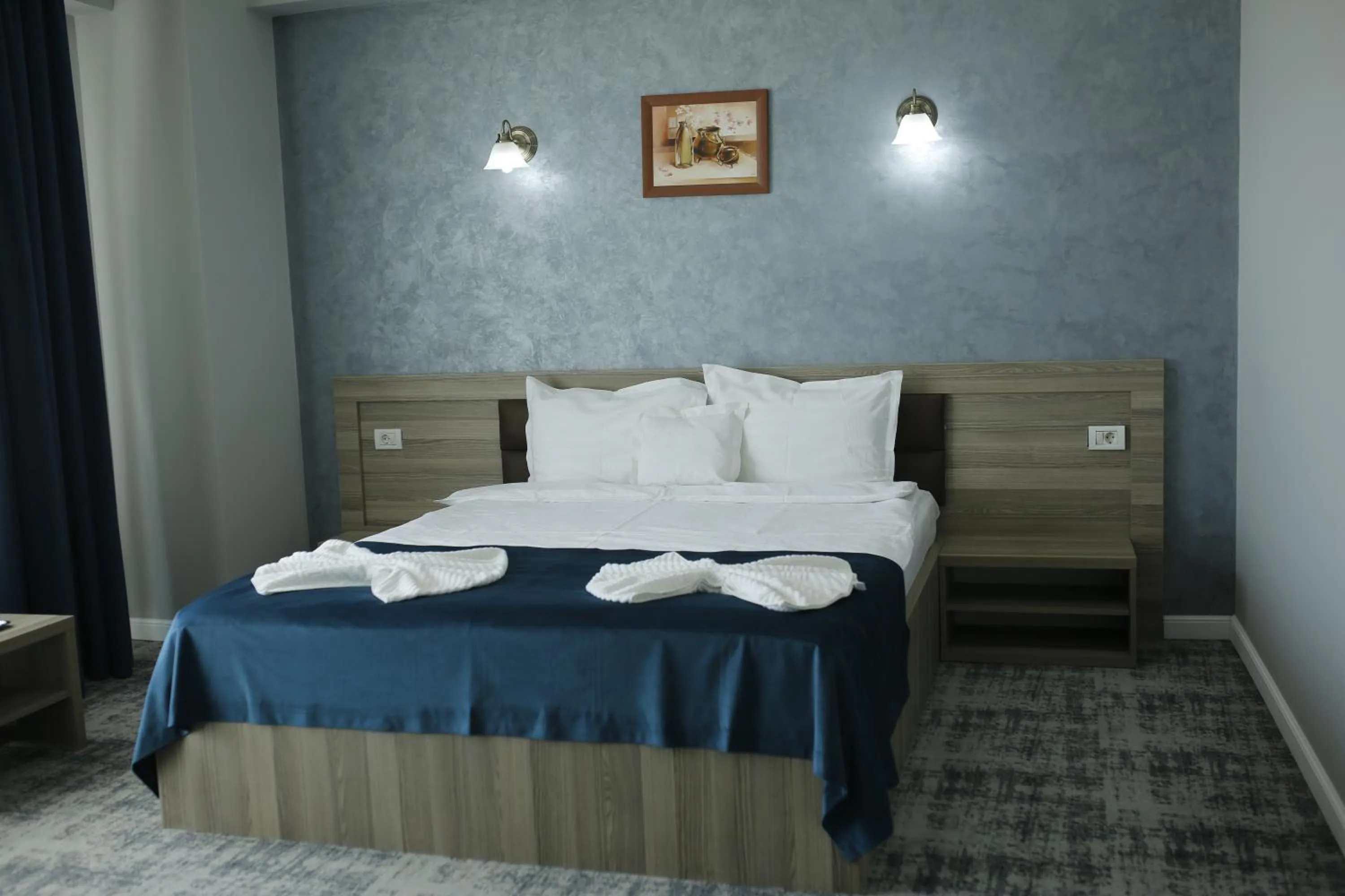 Photo of the whole room, Bed in Hotel Agapi Mamaia