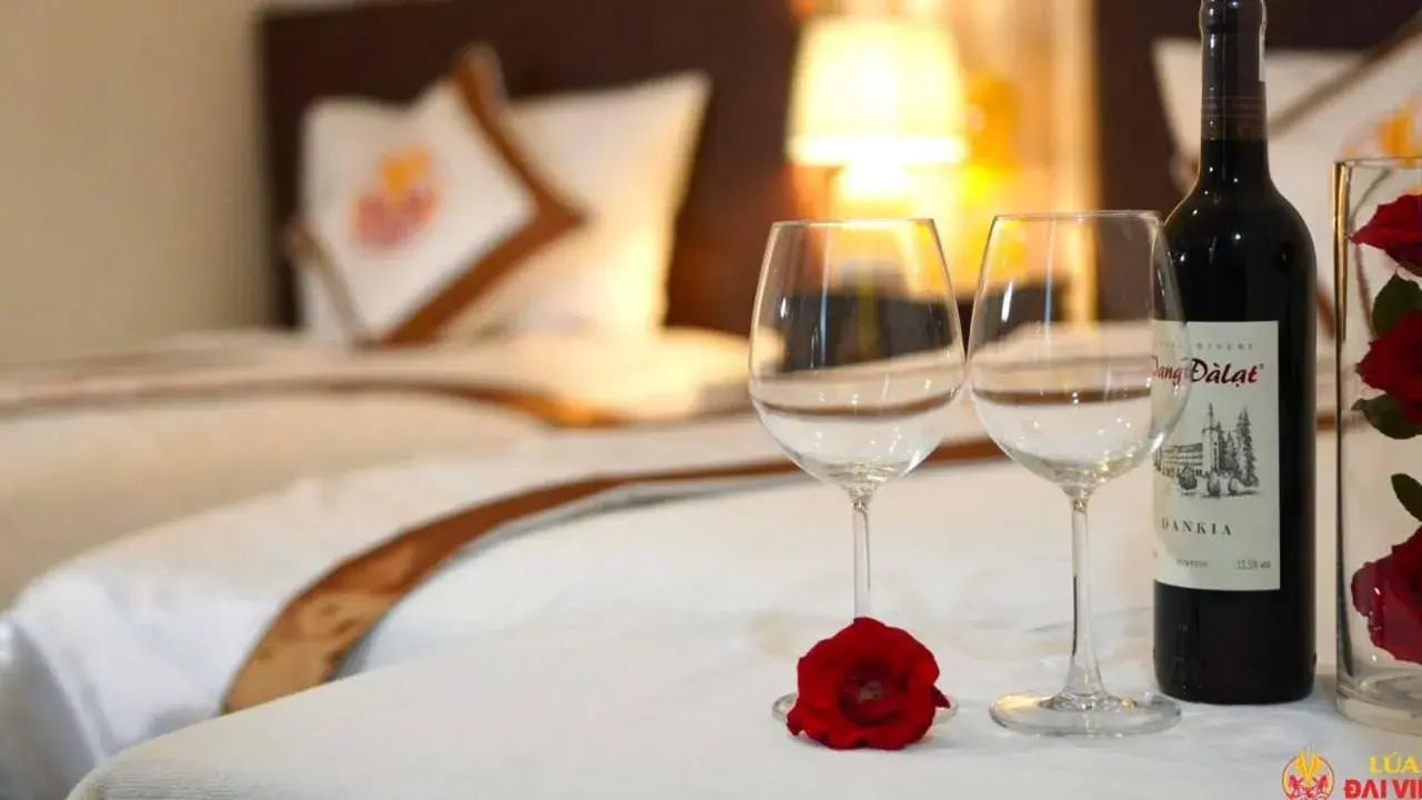 Bed in THE RICE HOTEL Bed in THE RICE HOTEL