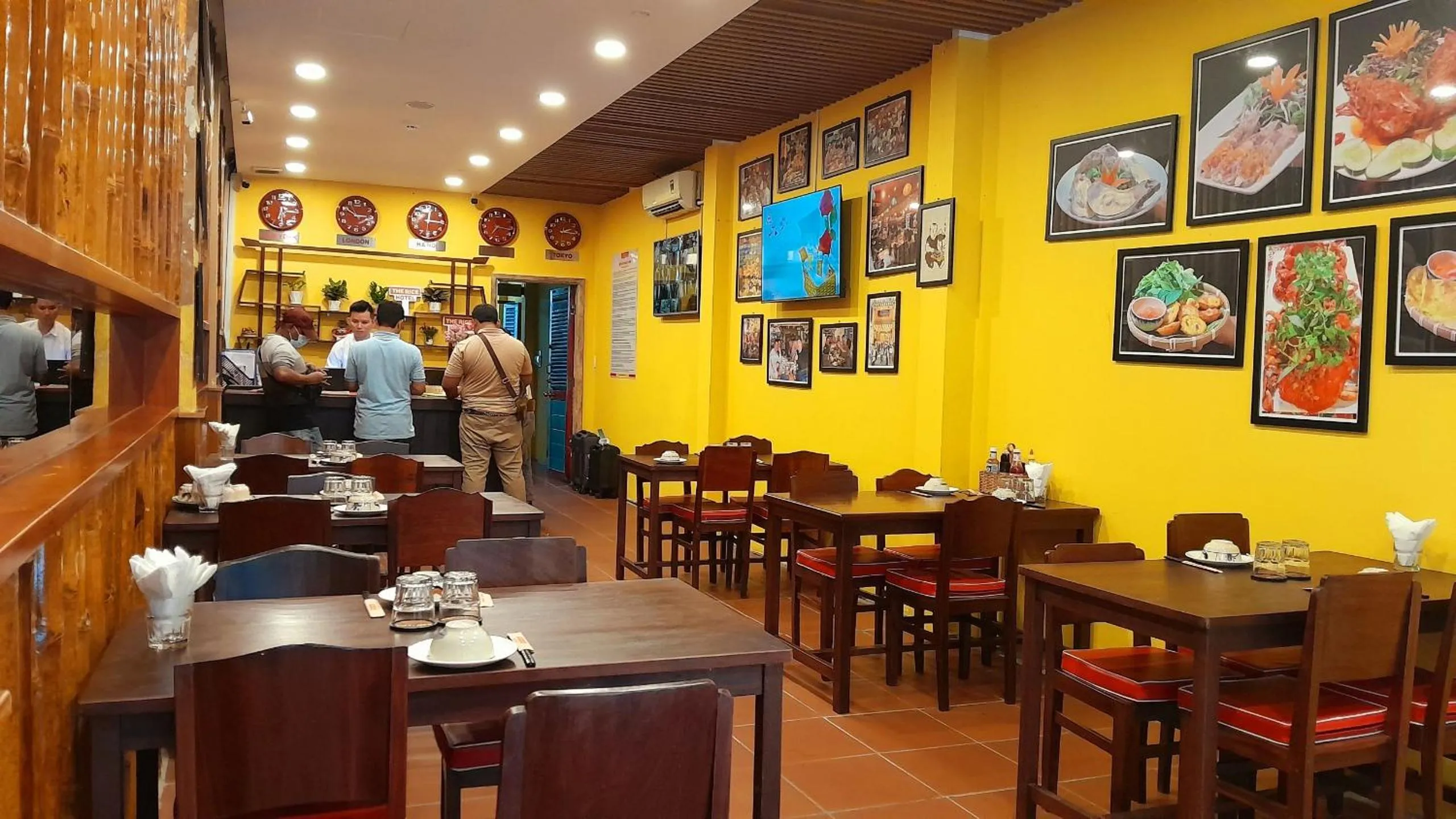 People in THE RICE HOTEL