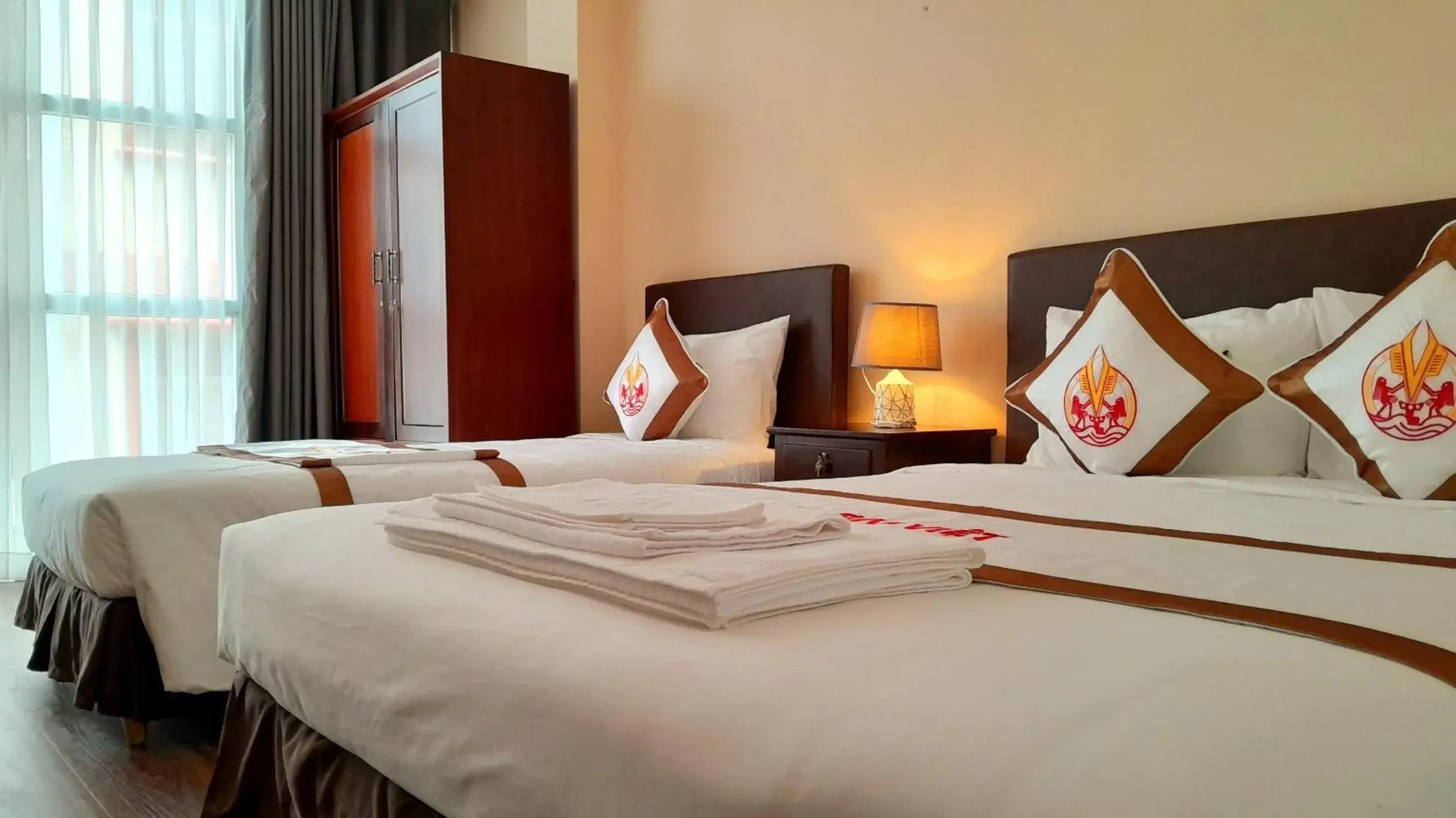 Bed in THE RICE HOTEL Bed in THE RICE HOTEL