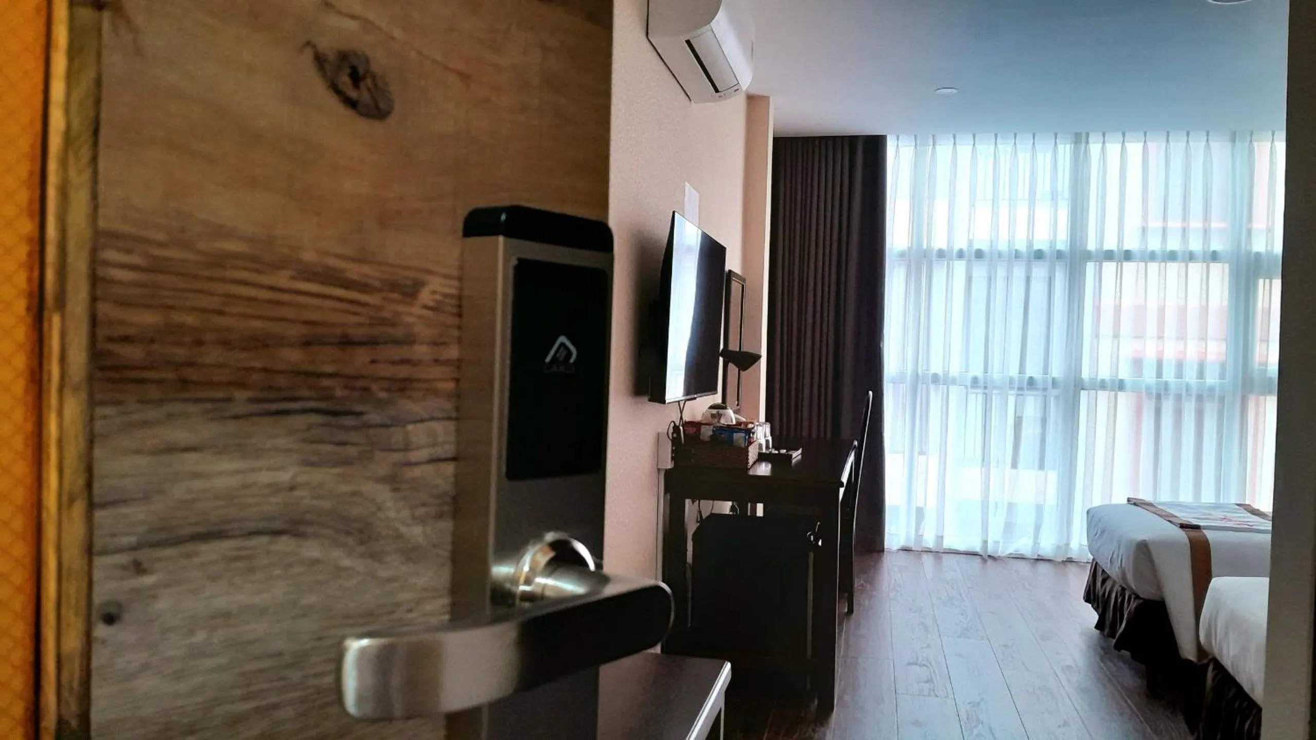 Bed in THE RICE HOTEL