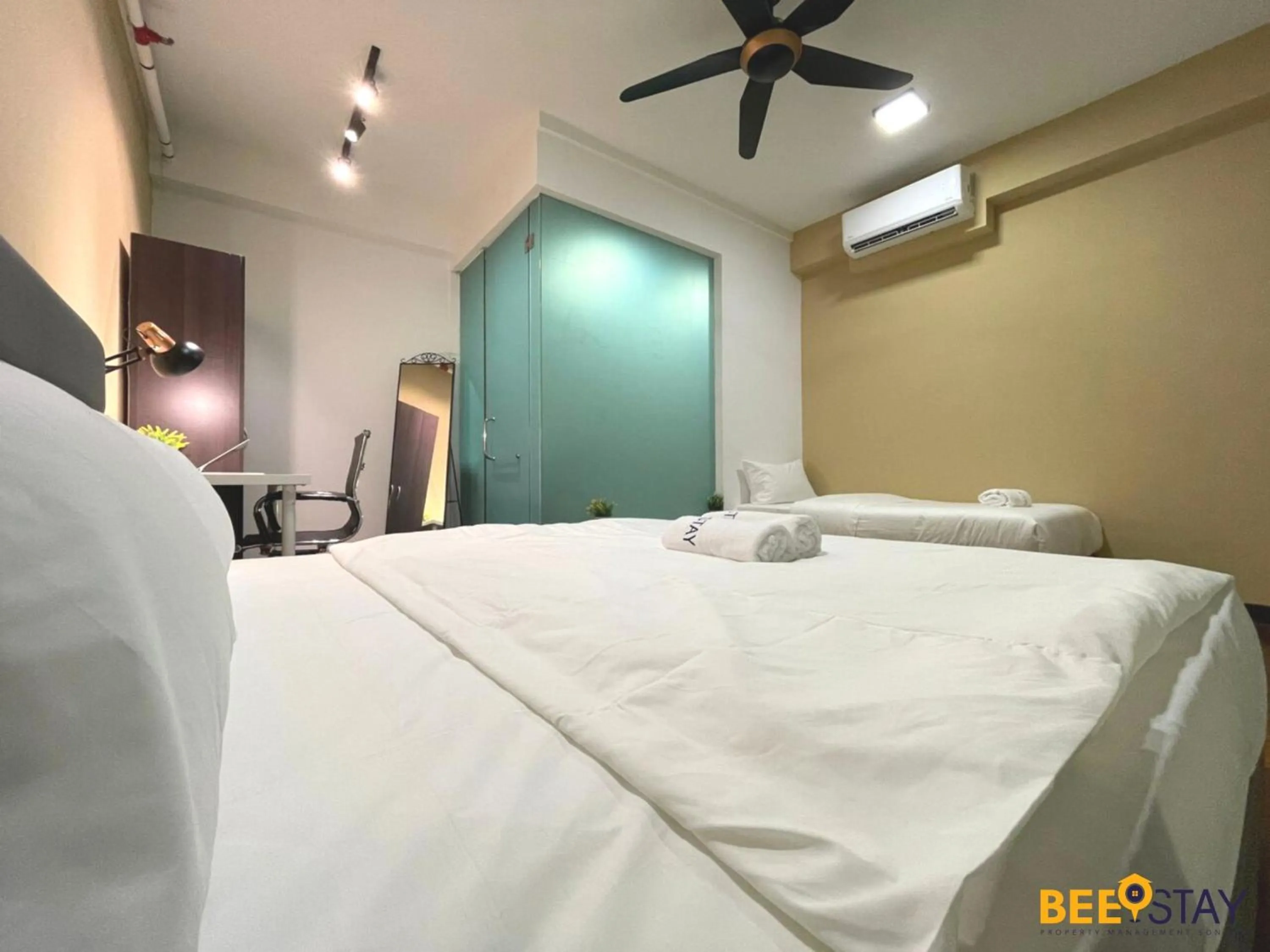 Bedroom, Bed in The Scott Garden Kuala Lumpur by BeeStay Management