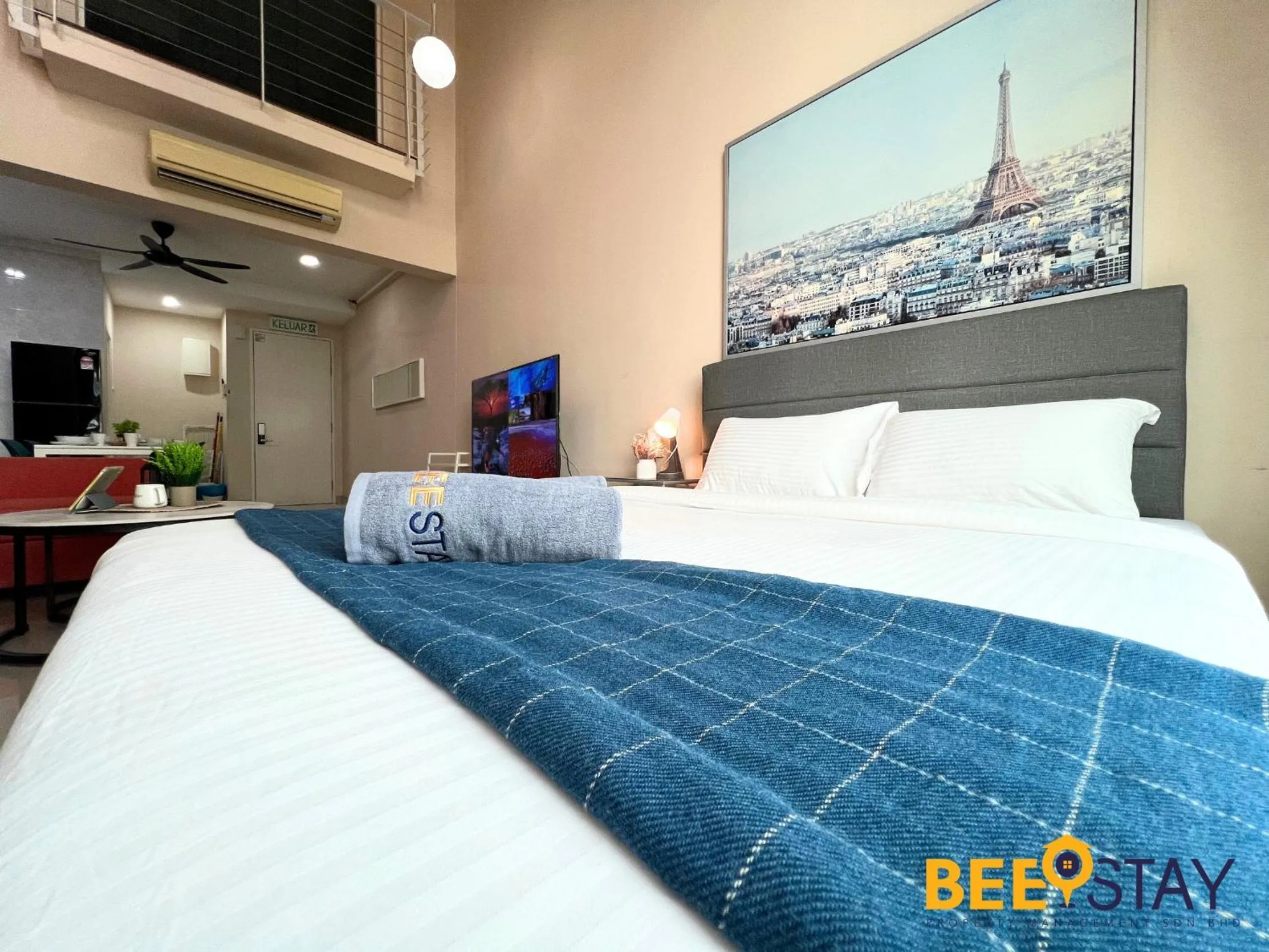 Bed in The Scott Garden Kuala Lumpur by BeeStay Management