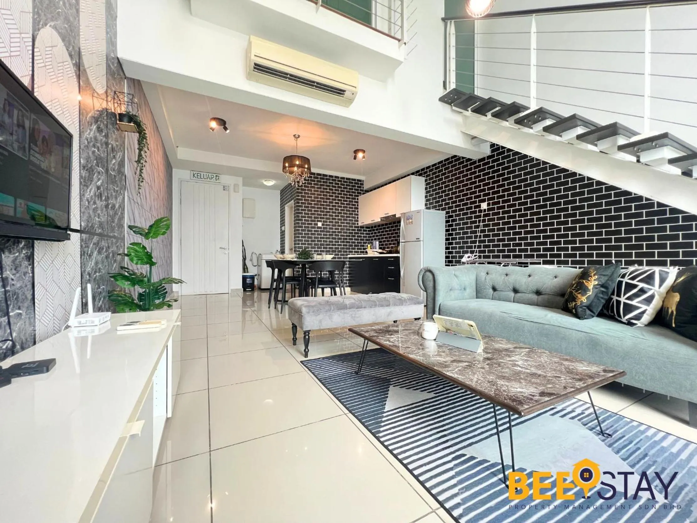 TV and multimedia in The Scott Garden Kuala Lumpur by BeeStay Management