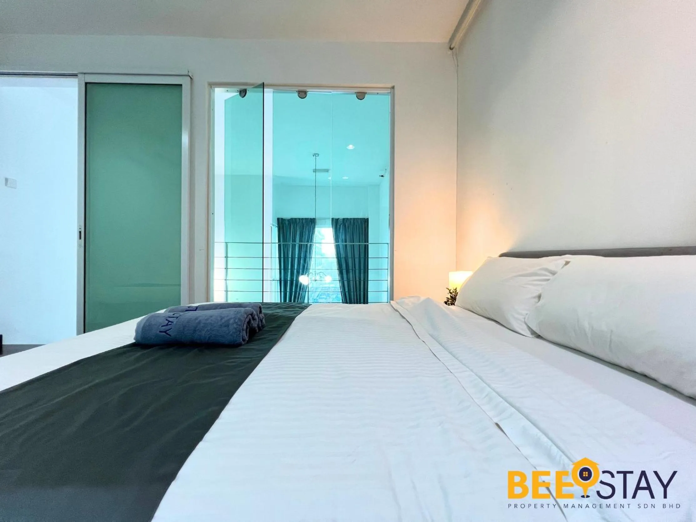 Bedroom, Bed in The Scott Garden Kuala Lumpur by BeeStay Management