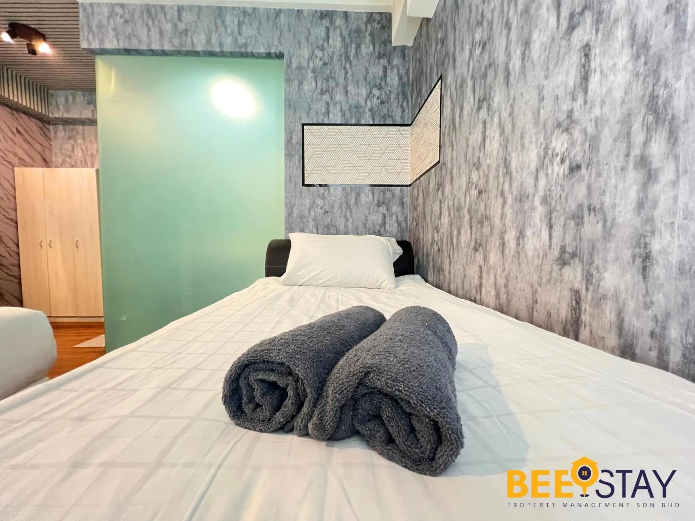 Bed in The Scott Garden Kuala Lumpur by BeeStay Management