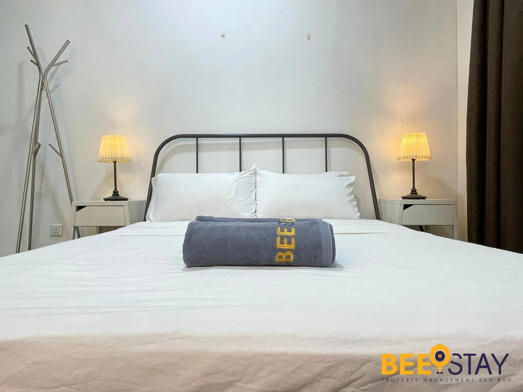 Bedroom, Bed in The Scott Garden Kuala Lumpur by BeeStay Management