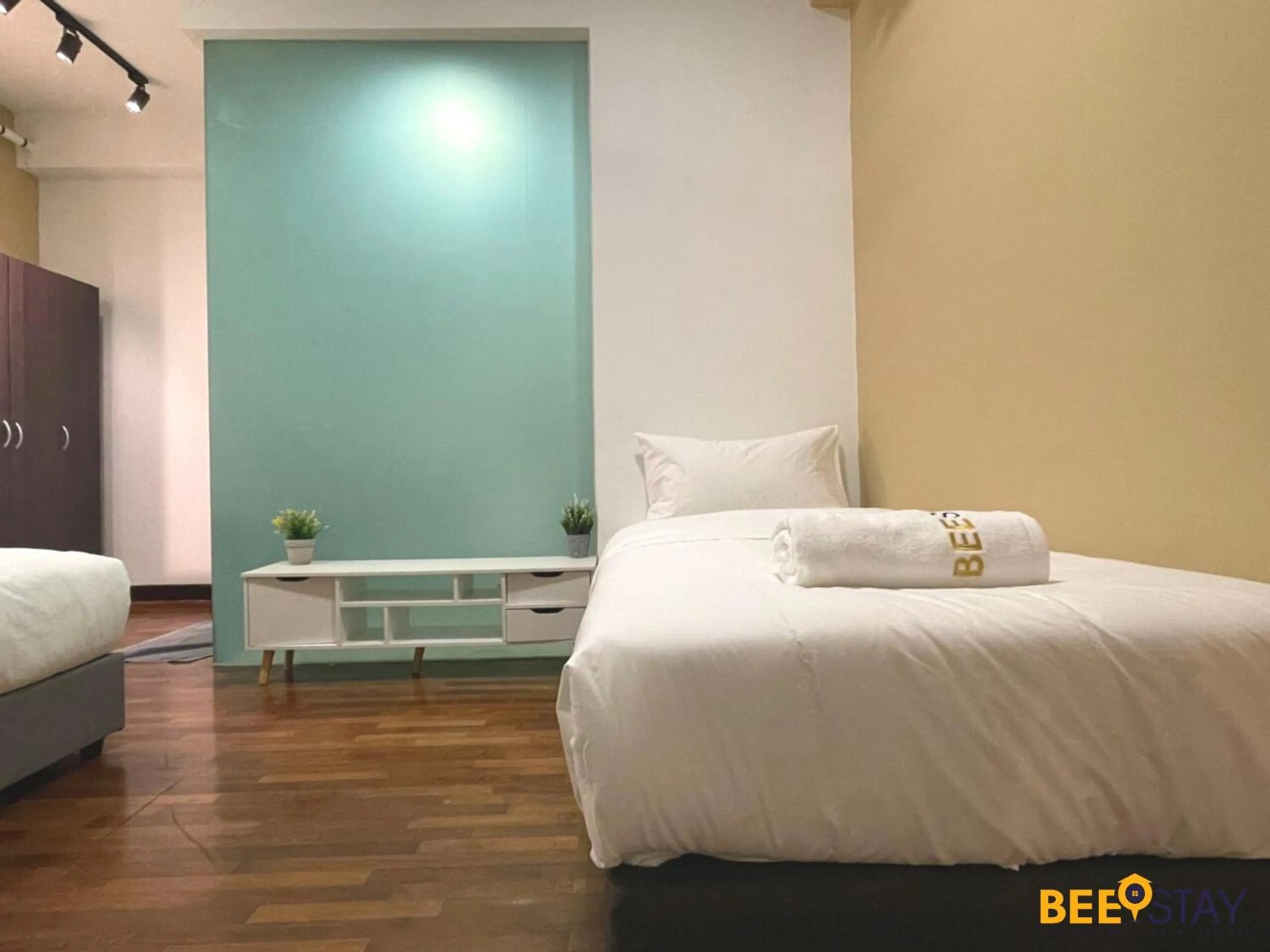 Bedroom, Bed in The Scott Garden Kuala Lumpur by BeeStay Management