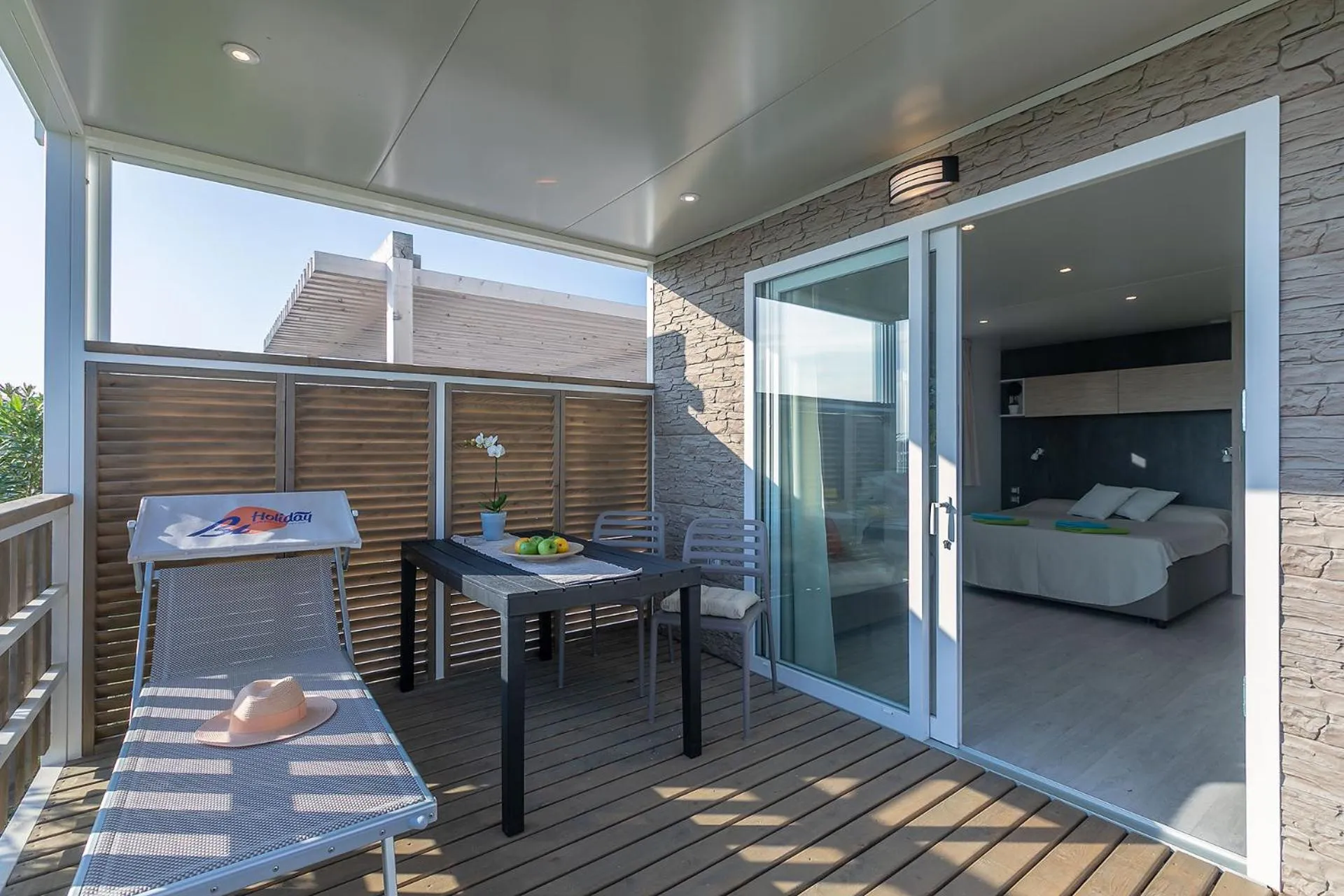 Patio in Holiday Centre Bi village