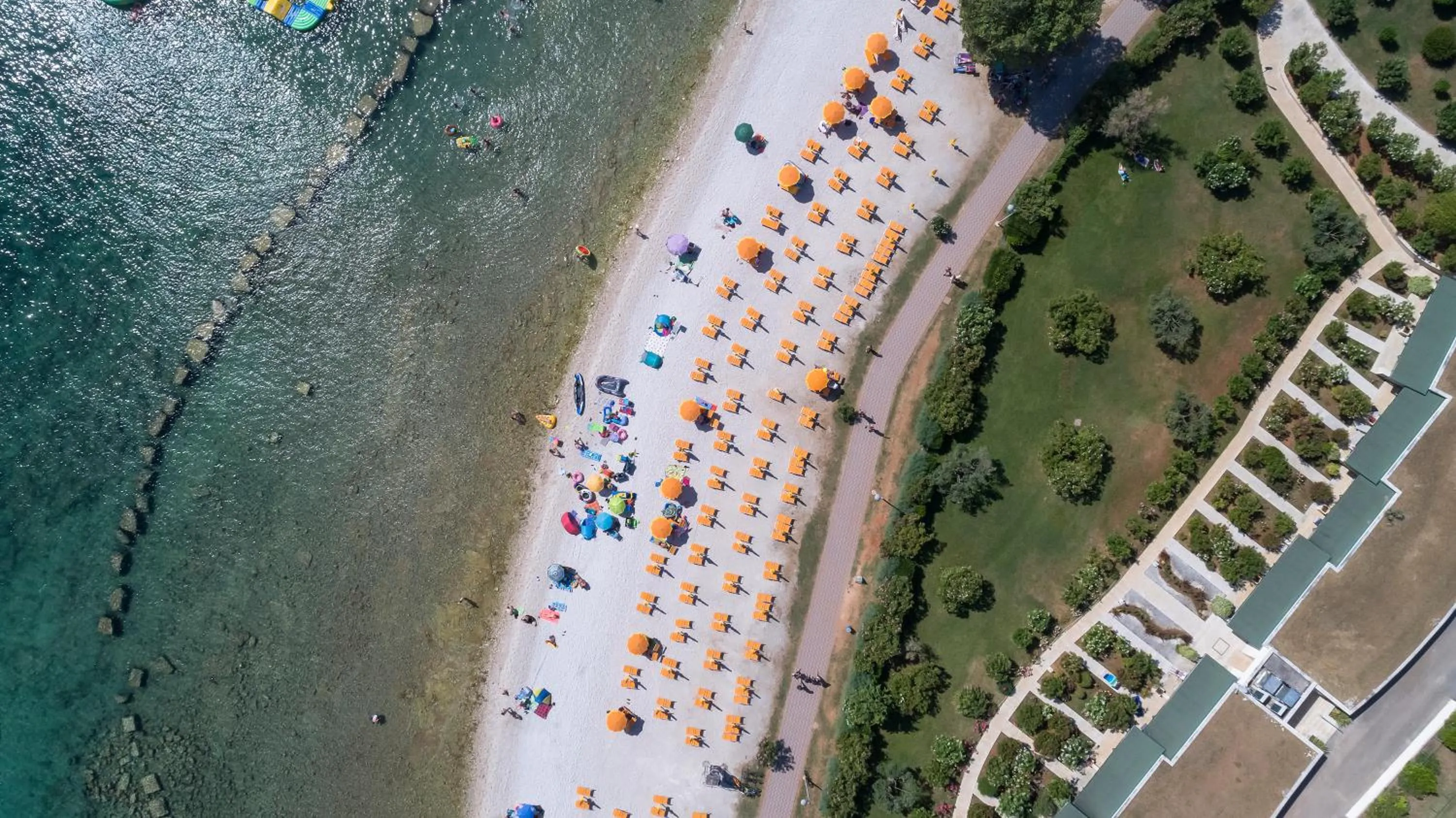 Bird's eye view in Holiday Centre Bi village