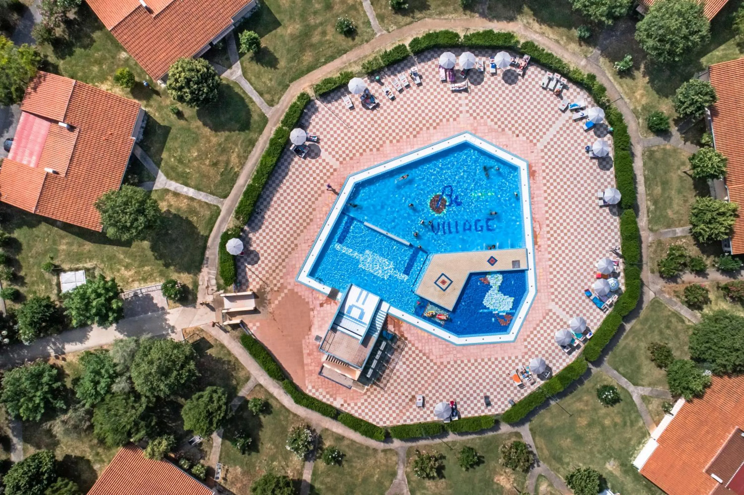 Bird's eye view in Holiday Centre Bi village