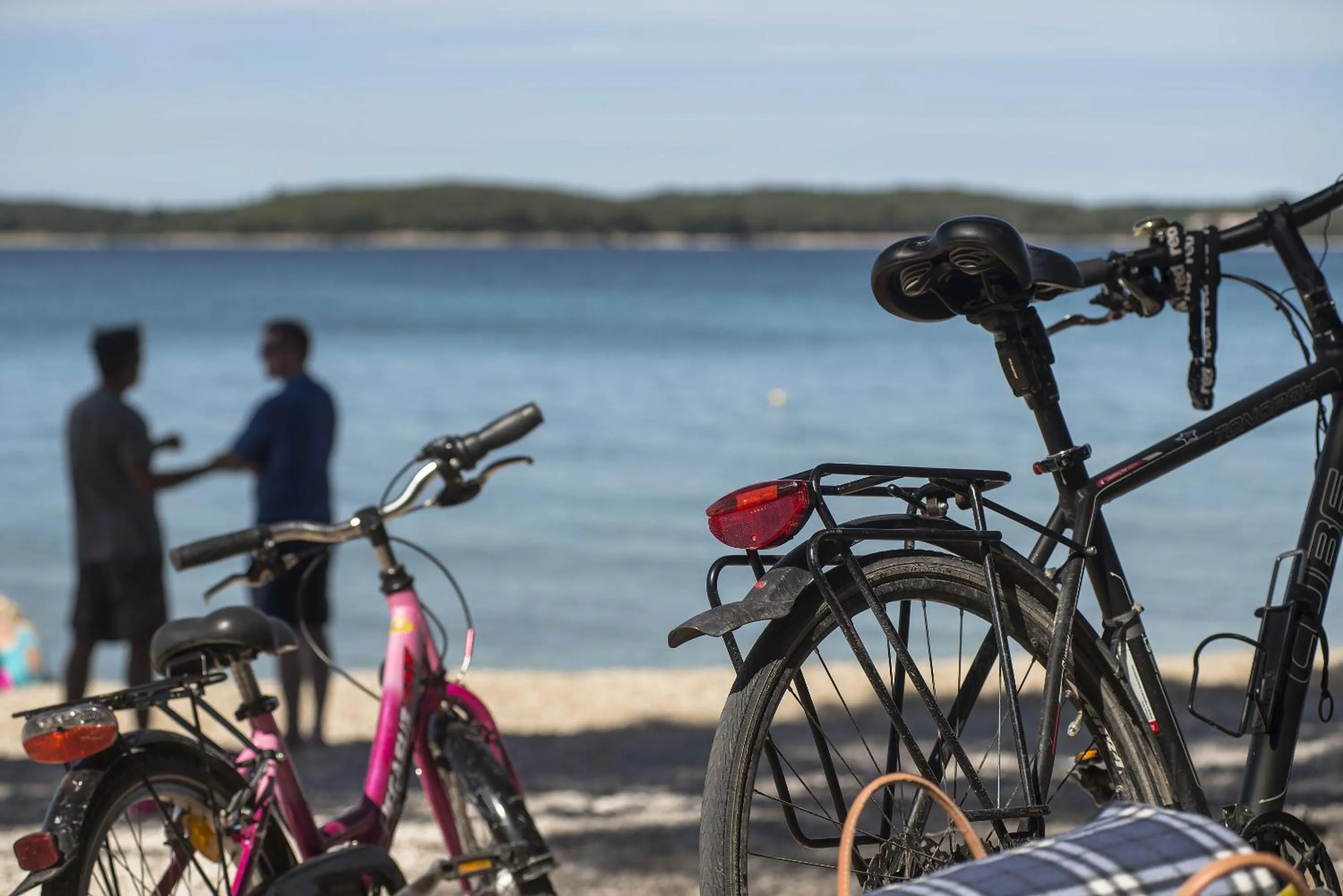 Cycling in Holiday Centre Bi village