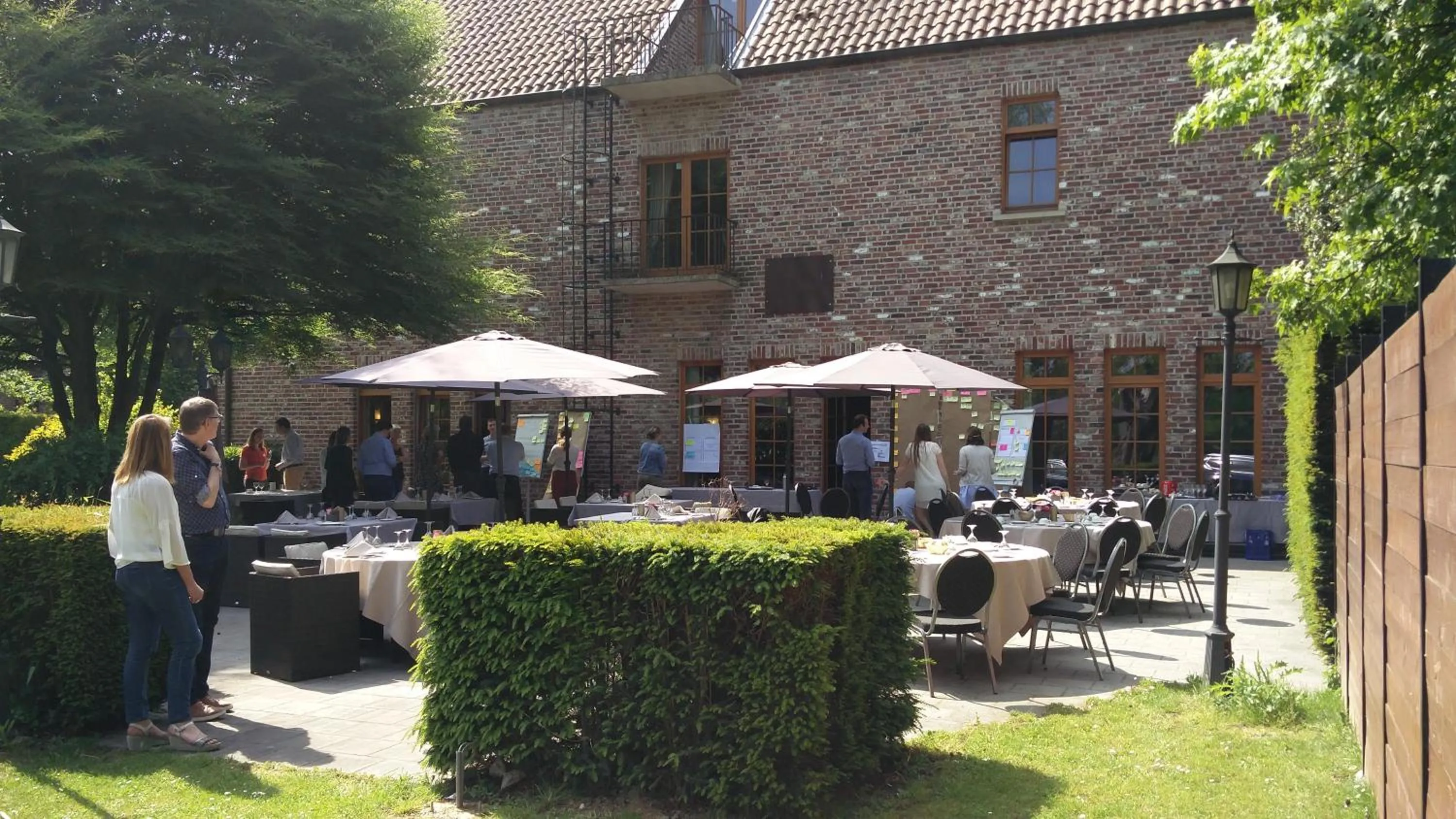 Garden in Hotel ABBEY