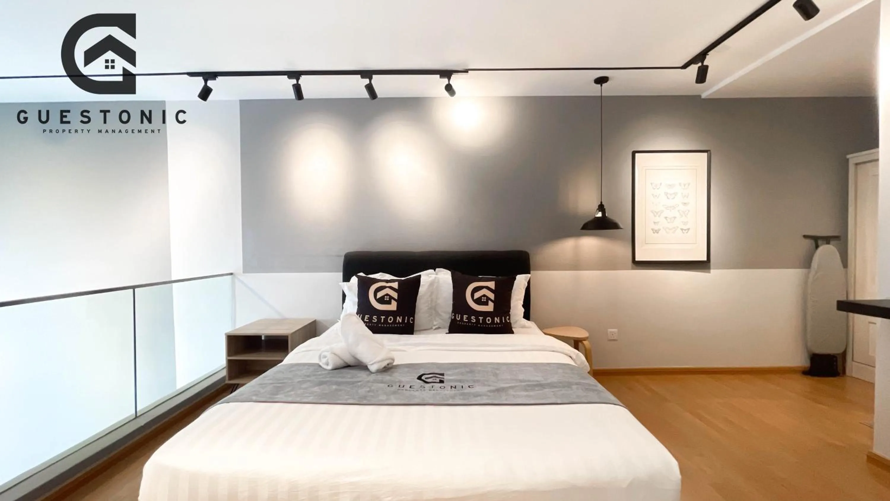 Bed in EkoCheras Cozy Suite by GUESTONIC