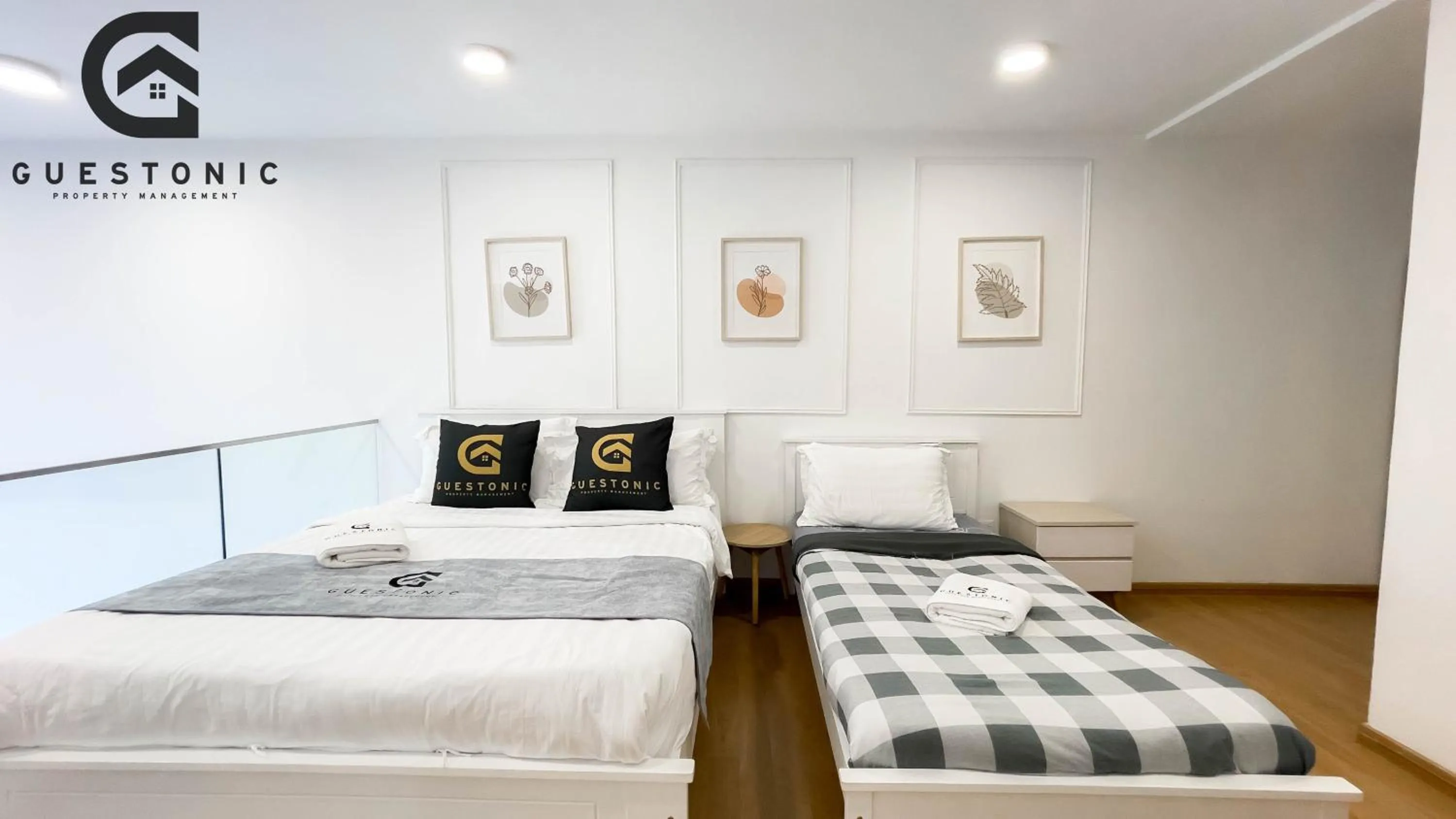 Bed in EkoCheras Cozy Suite by GUESTONIC