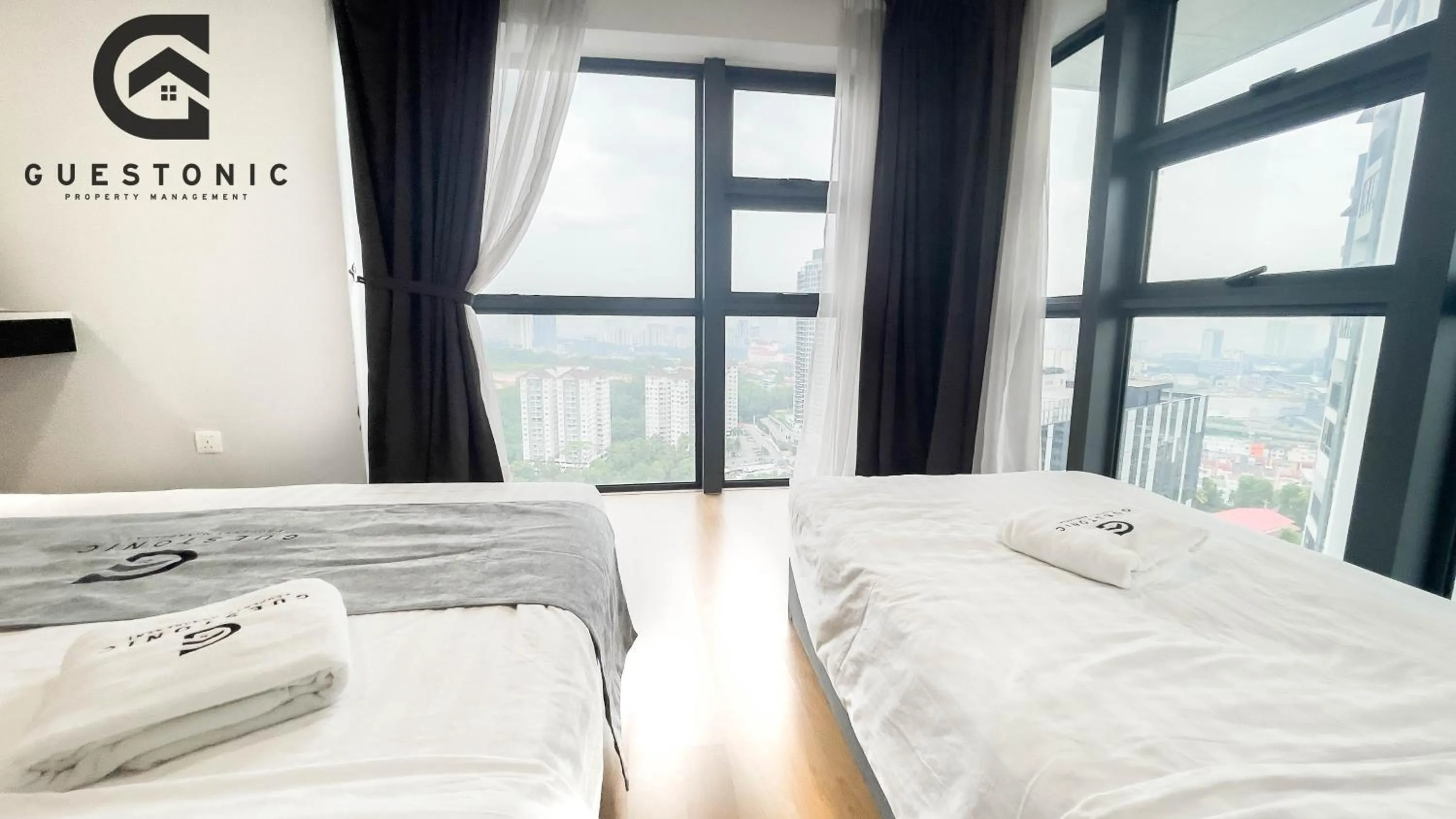 Bed in EkoCheras Cozy Suite by GUESTONIC