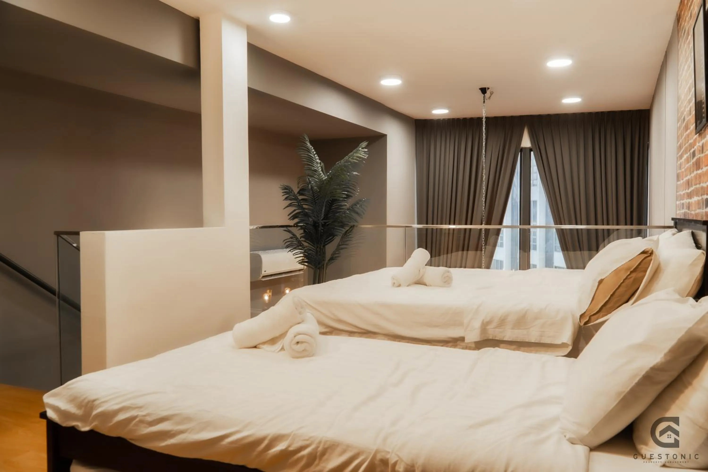 Bed in EkoCheras Cozy Suite by GUESTONIC