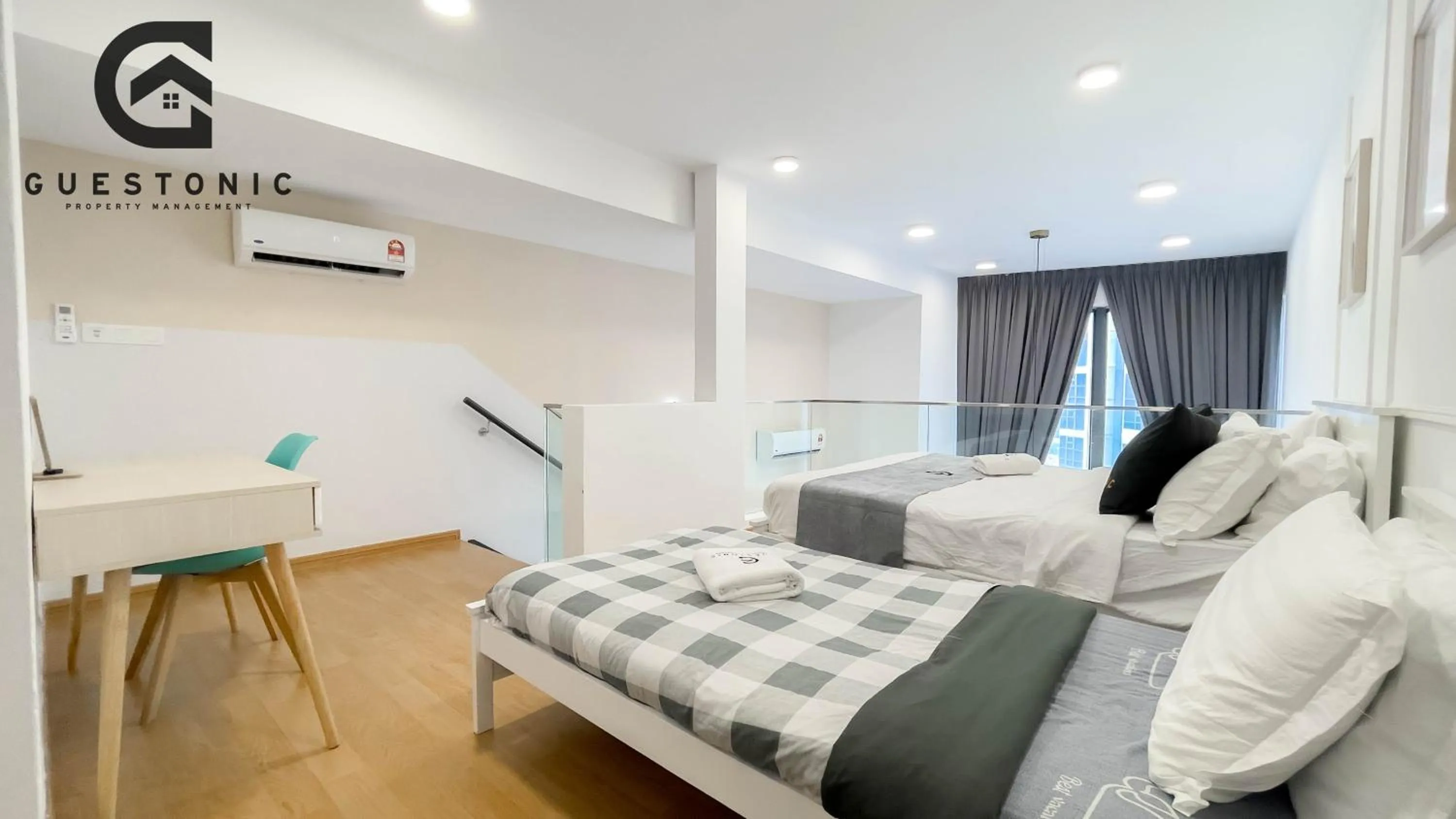 Bed in EkoCheras Cozy Suite by GUESTONIC