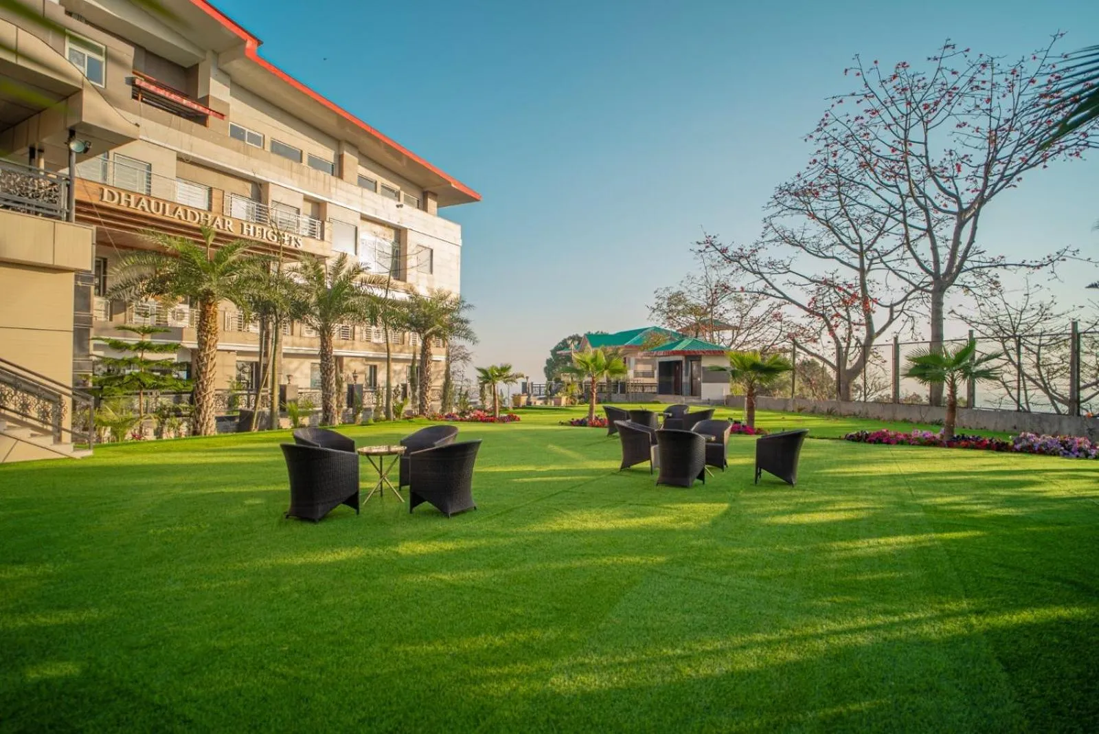 Garden in Dhauladhar Heights Resort