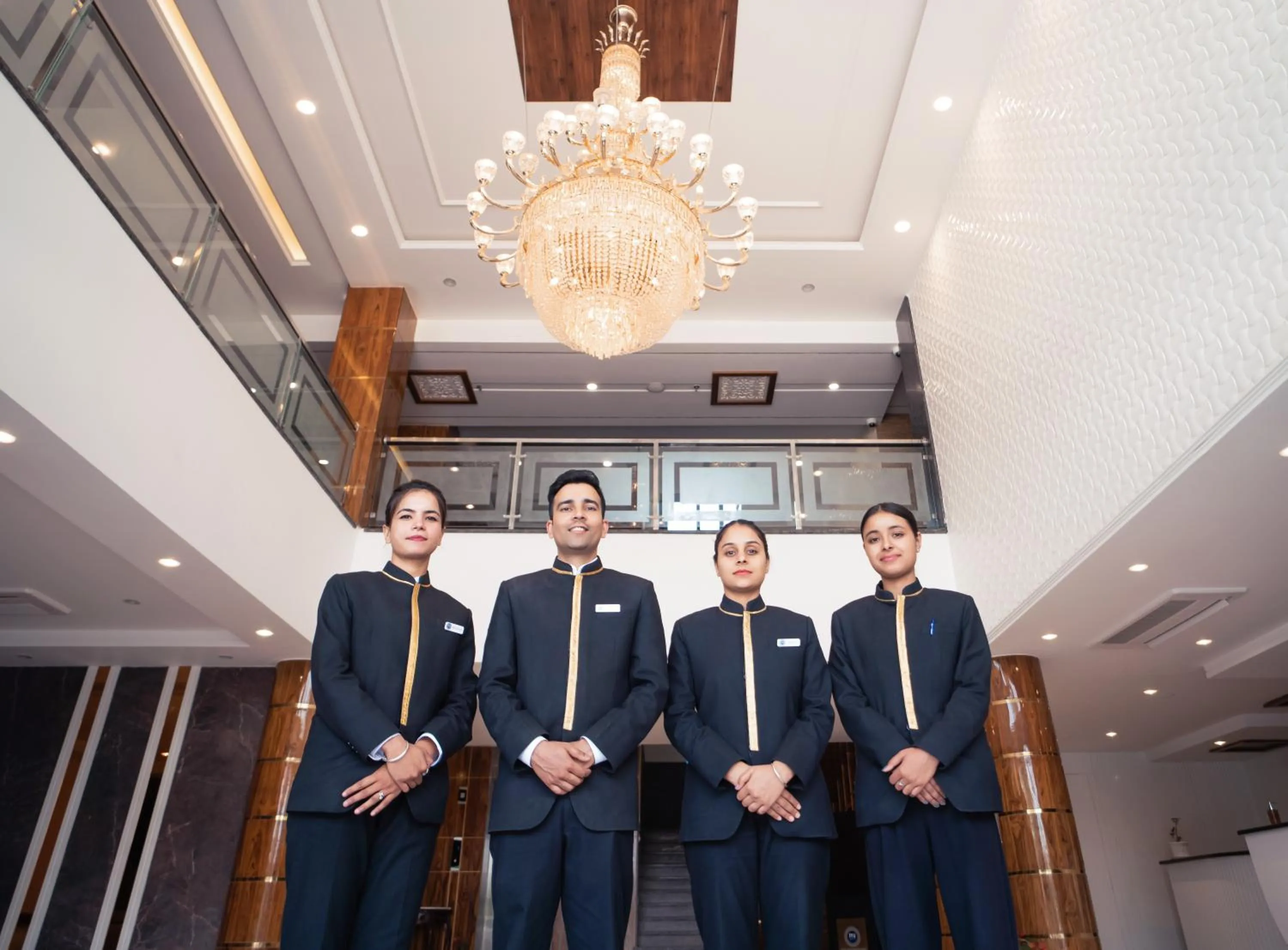 Property building in Dhauladhar Heights Resort