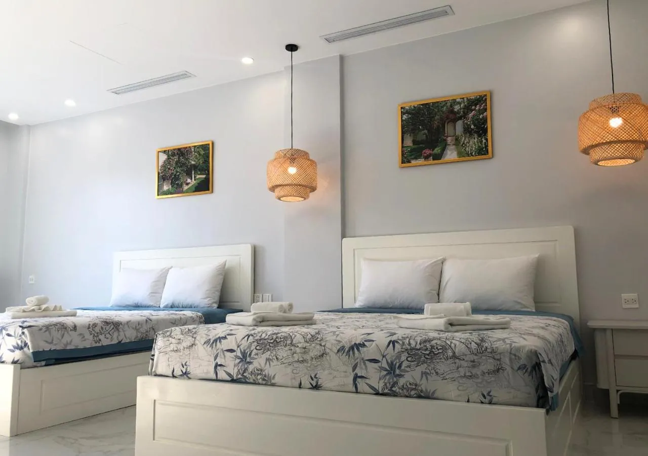 Bed in Moonlight Hotel Phu Quoc