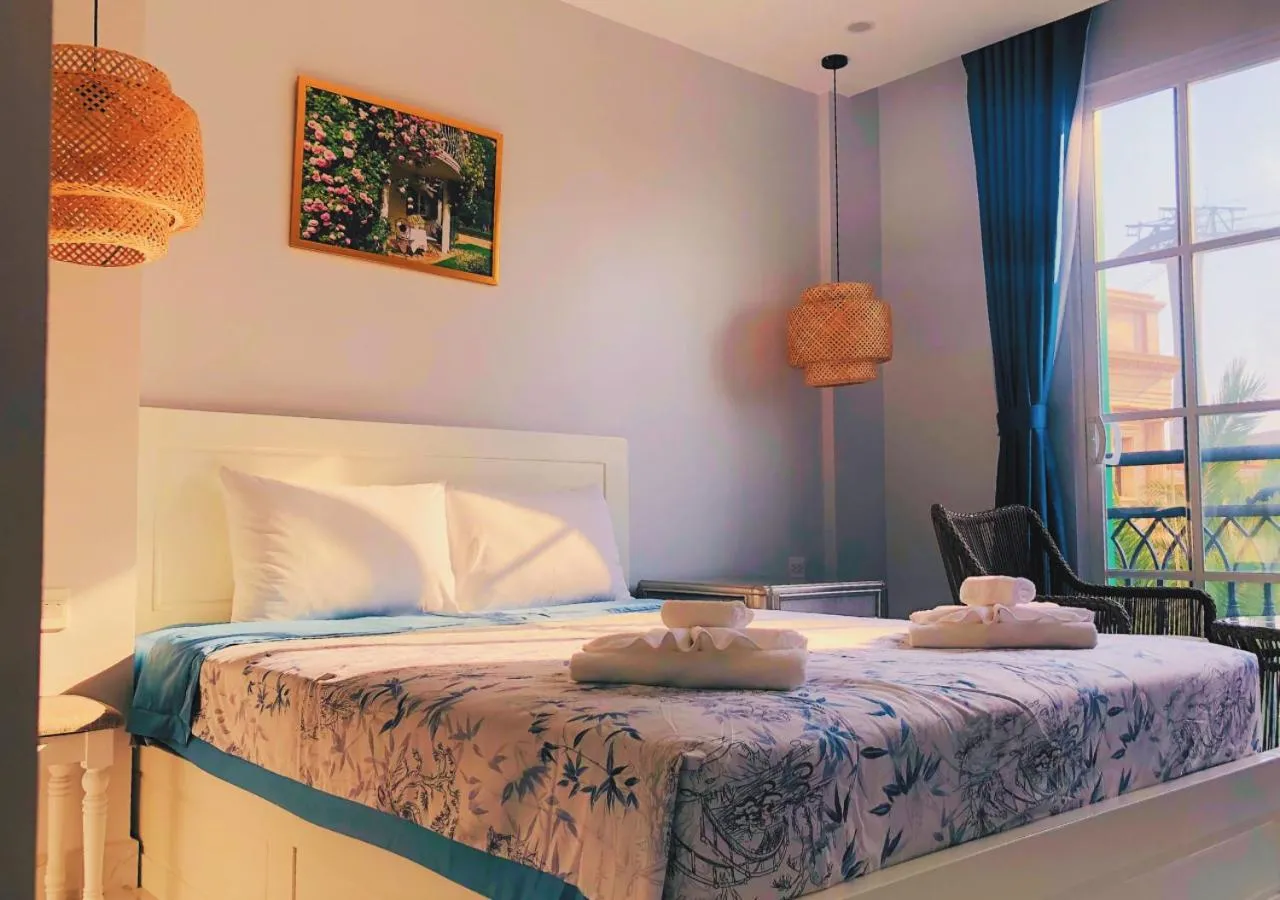 Bed in Moonlight Hotel Phu Quoc